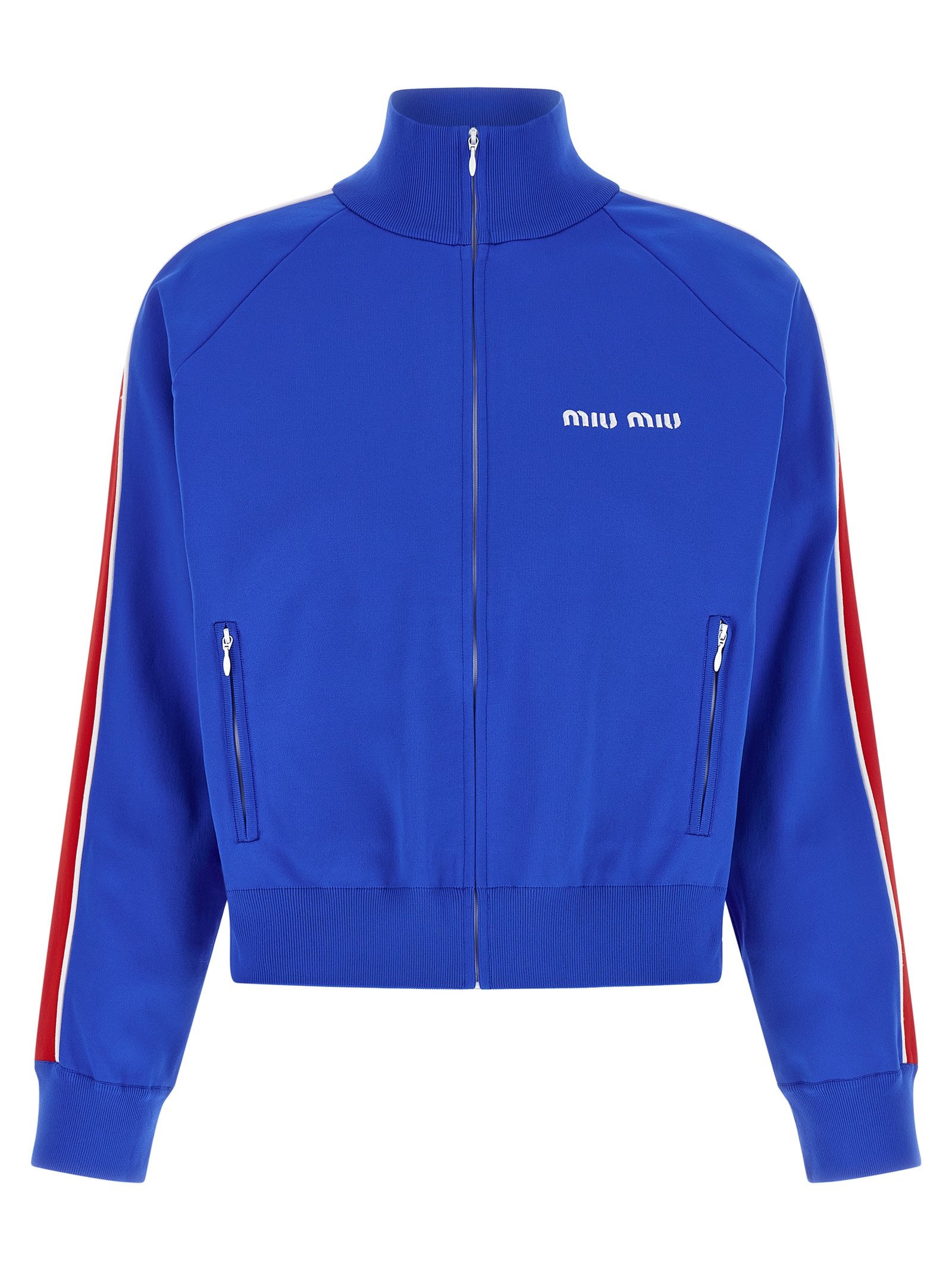 Logo embroidery sweatshirt