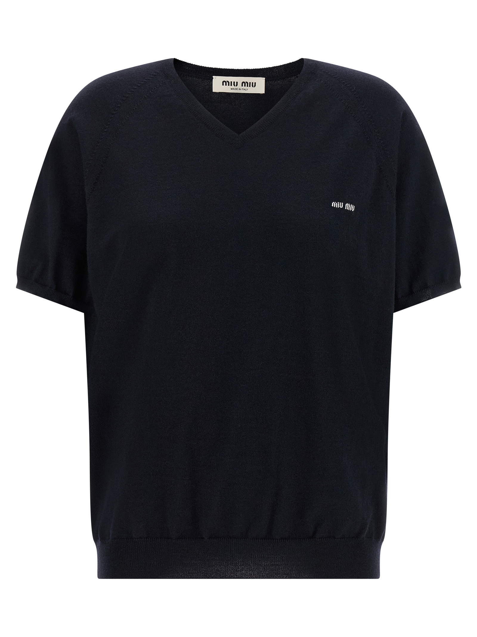 Logo intarsia sweater