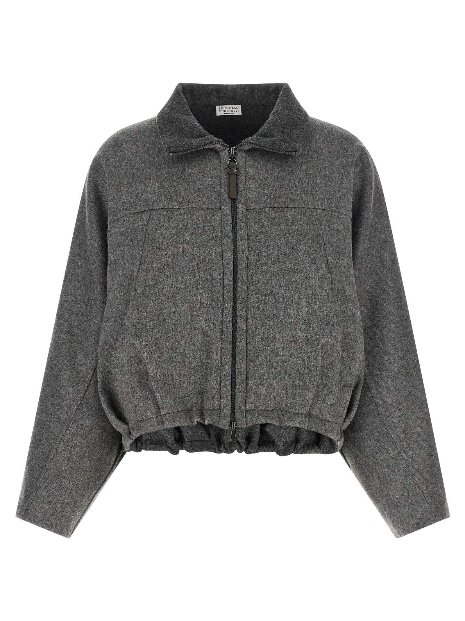 'Shiny Zipper Pull' jacket