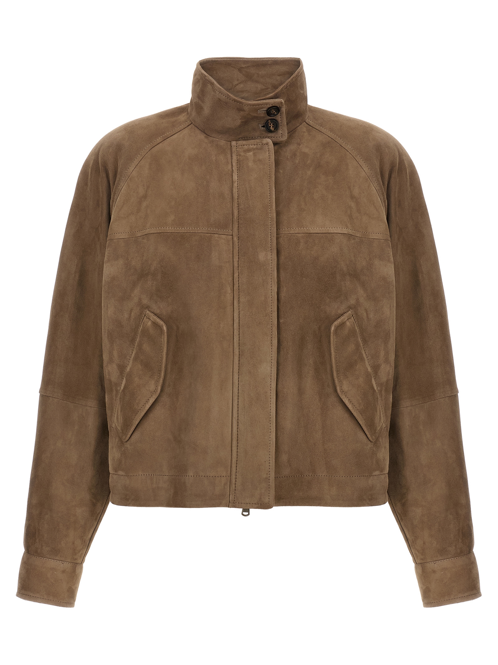 Monile suede jacket