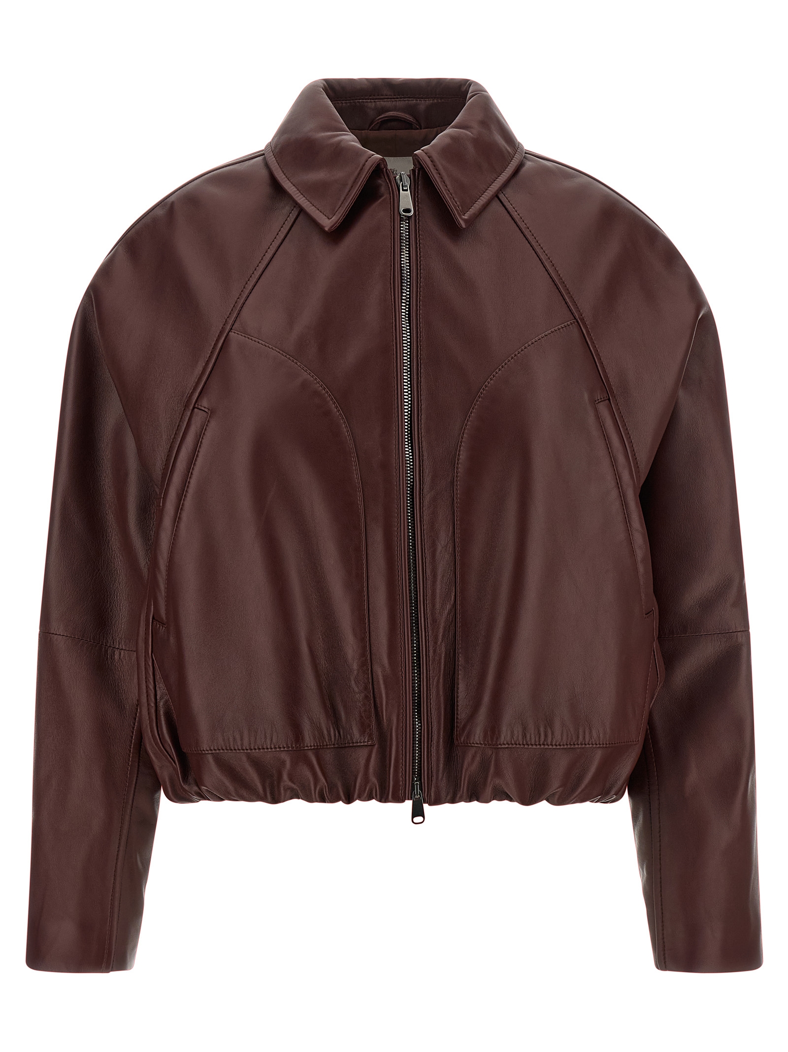Nappa leather jacket