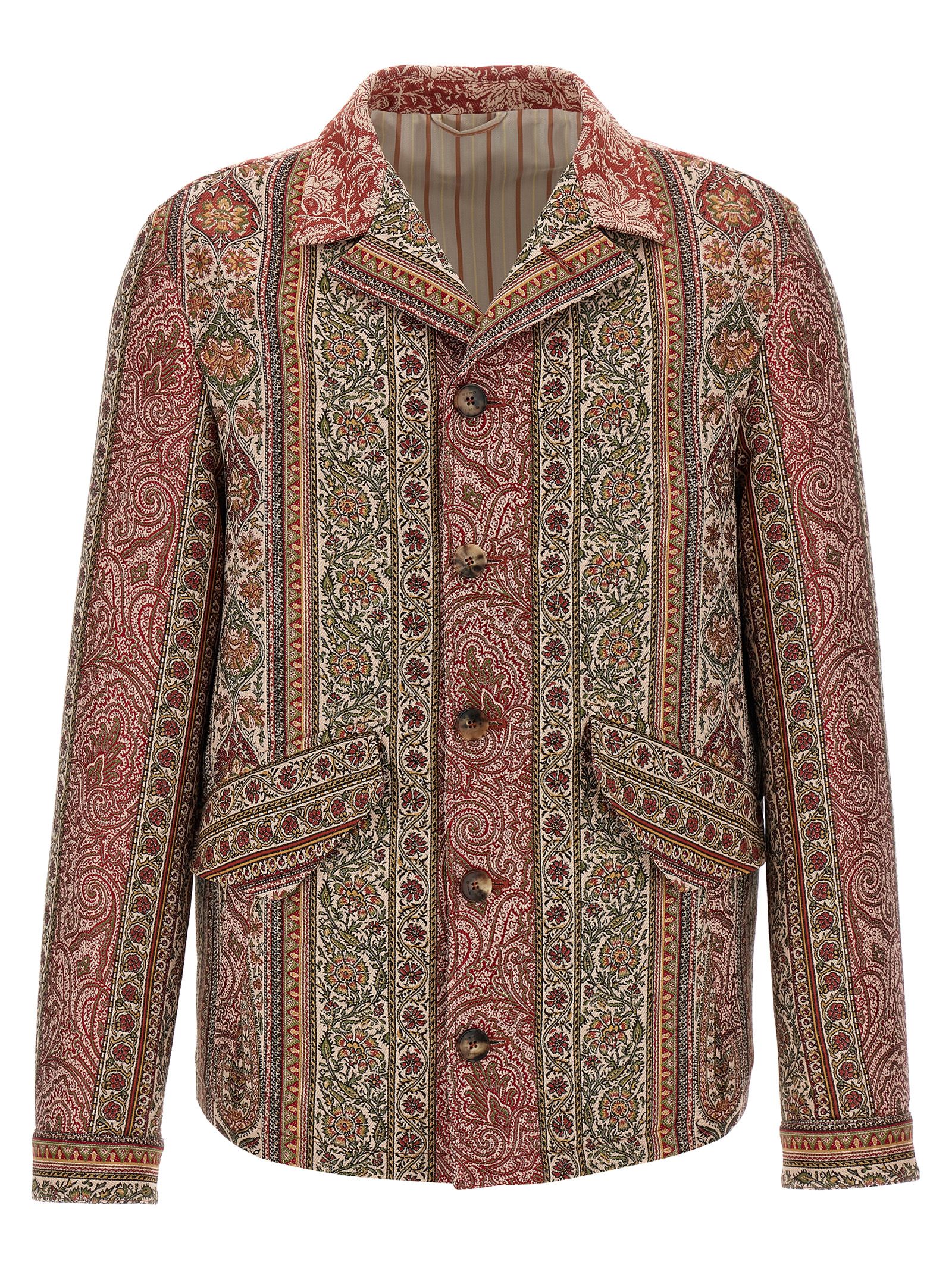 Balmacaan neck overshirt