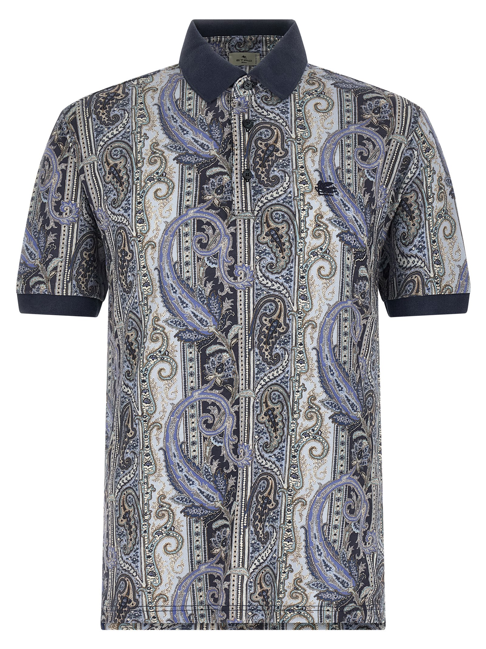 'Arnica Paisley' polo shirt