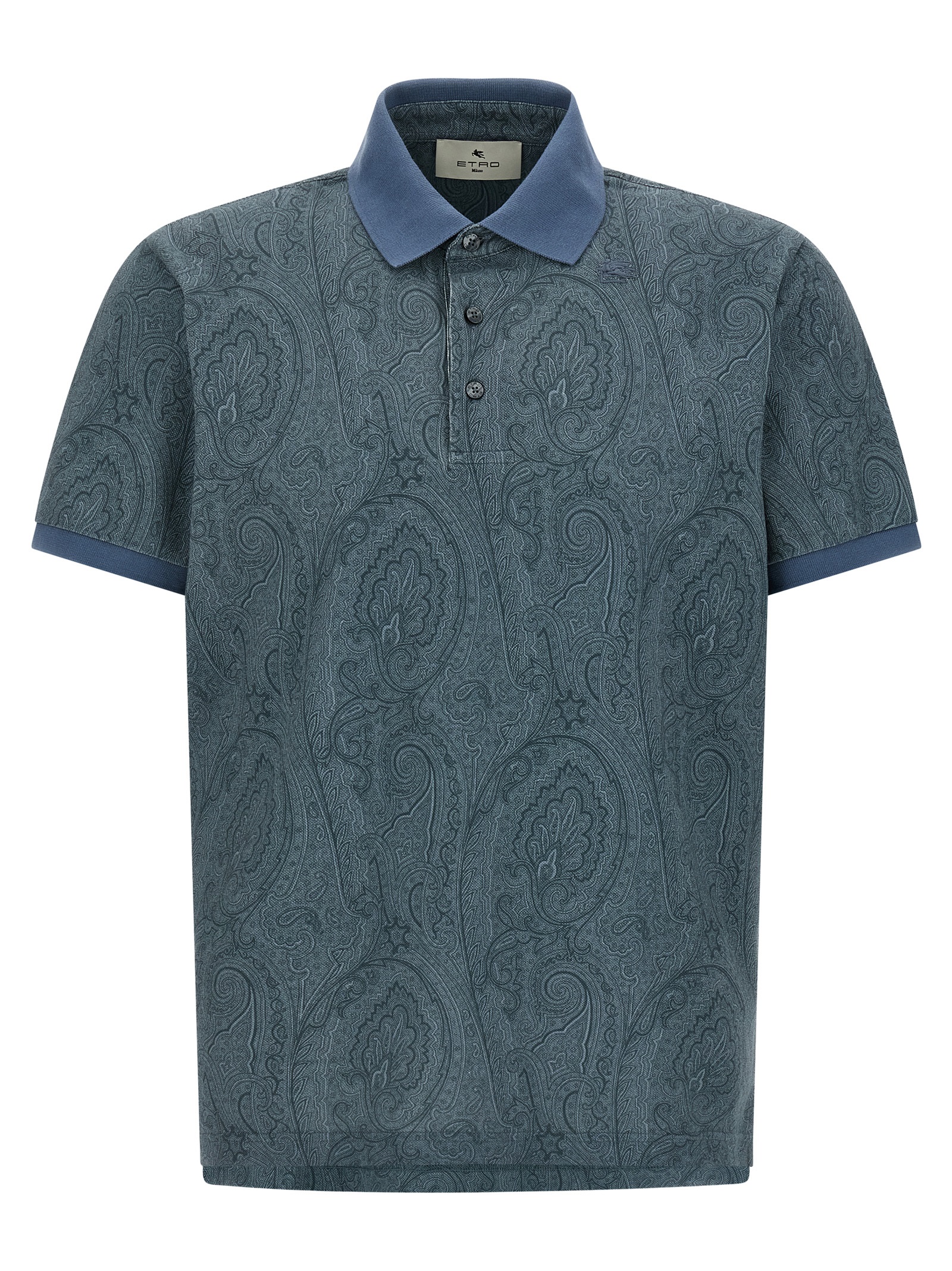 'Paisley' polo shirt