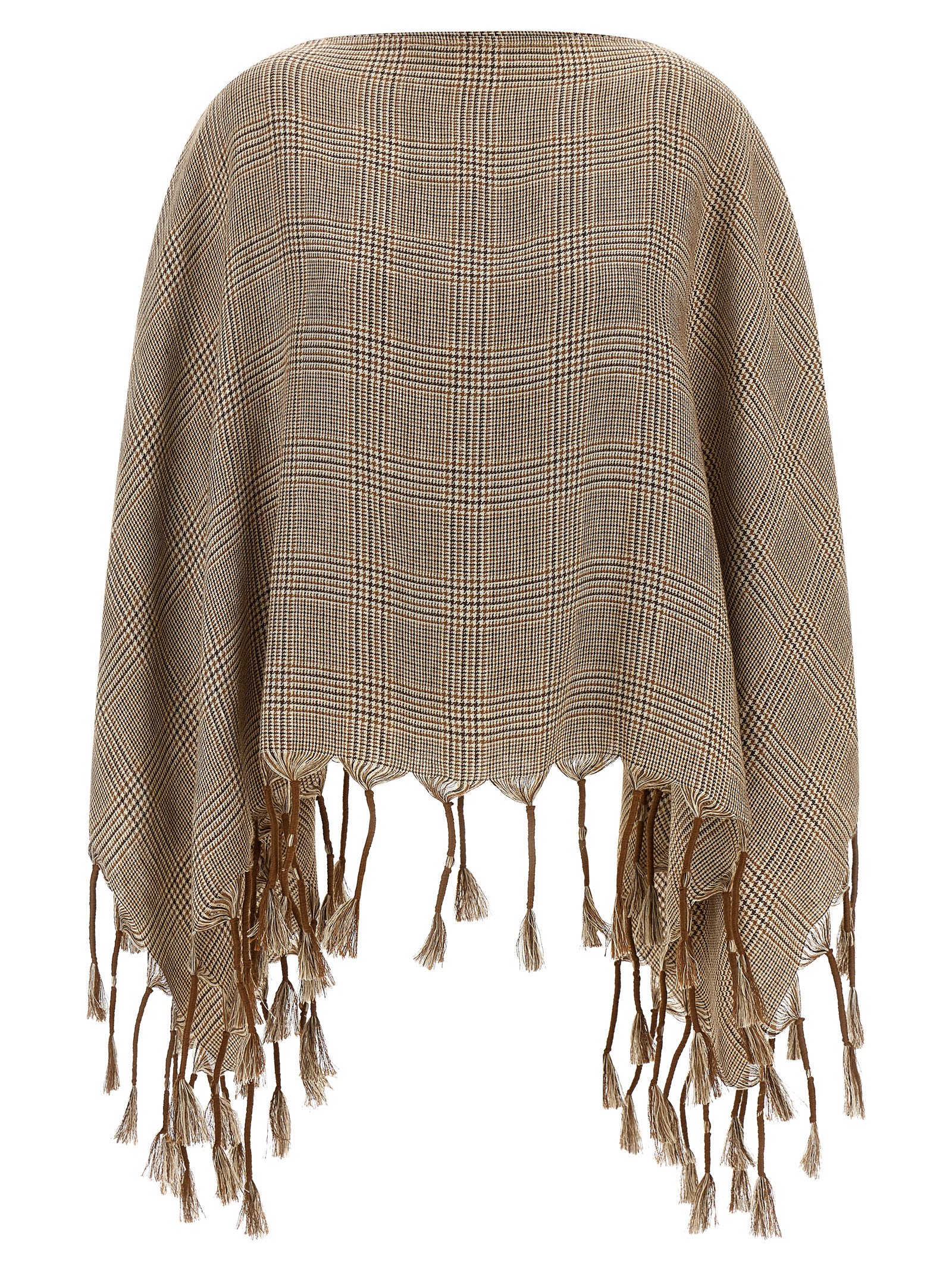 Linen poncho