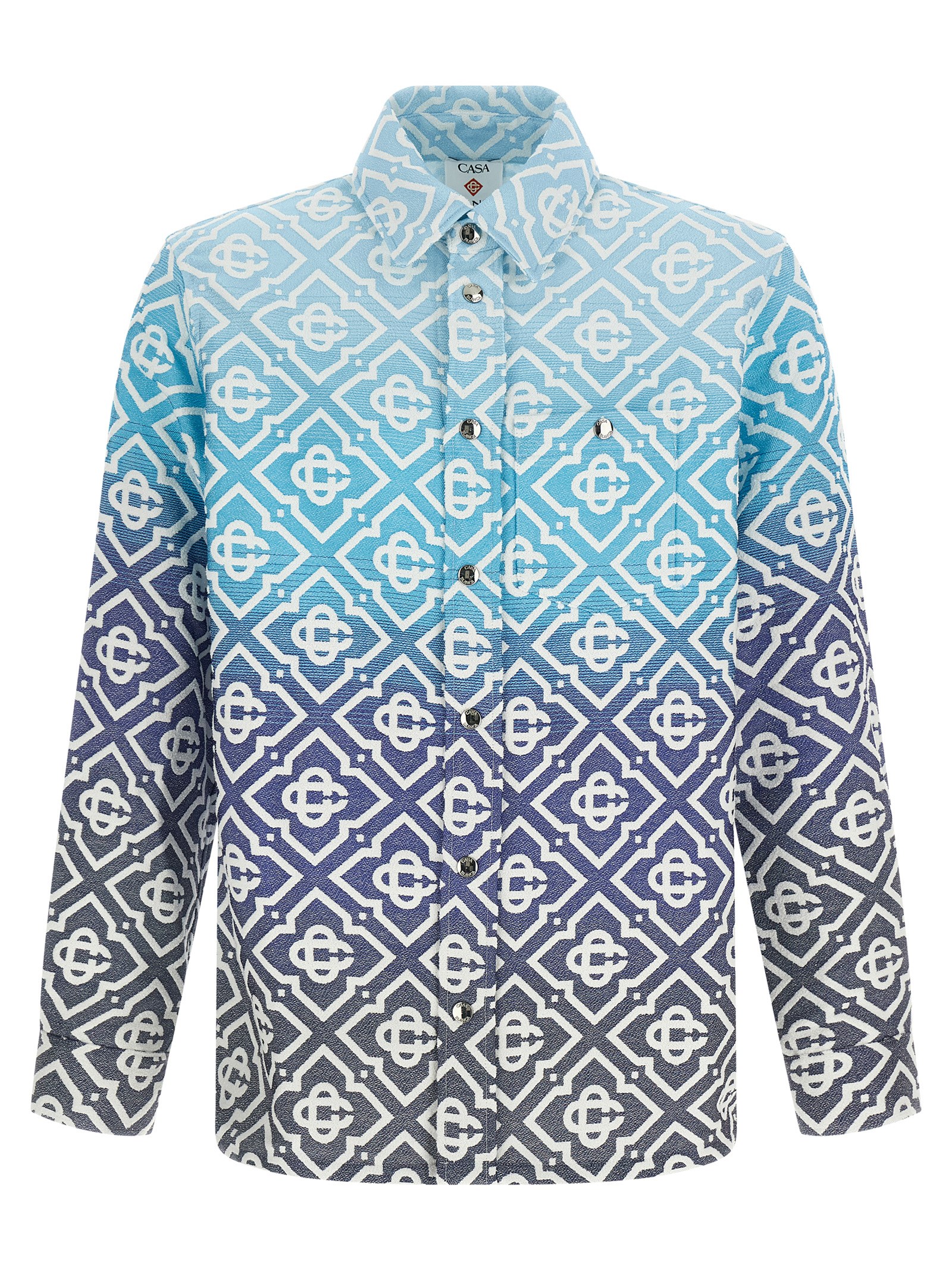 Shacket 'Monogram Gradient Jacquard'