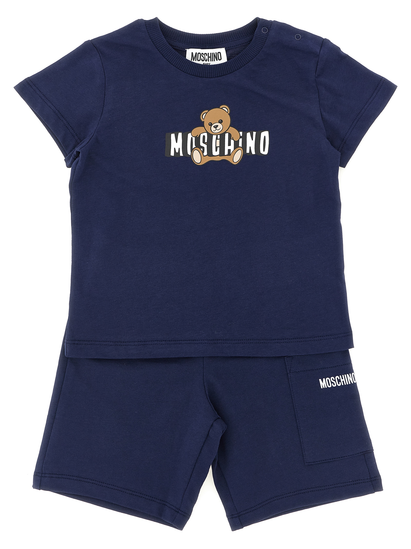 'Moschino Teddy Bear' T-shirt + bermuda suits
