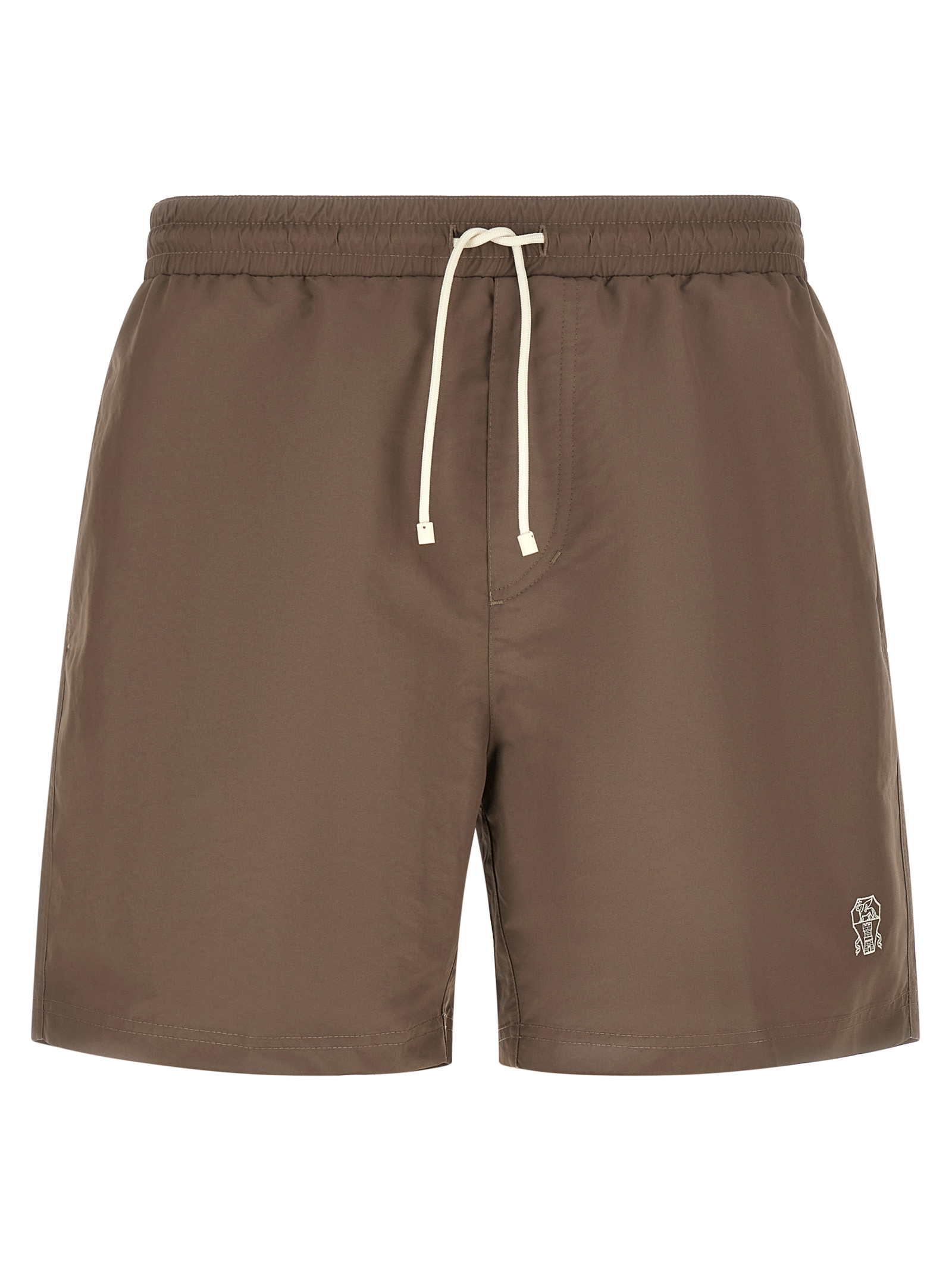 Logo embroidery swimsuit