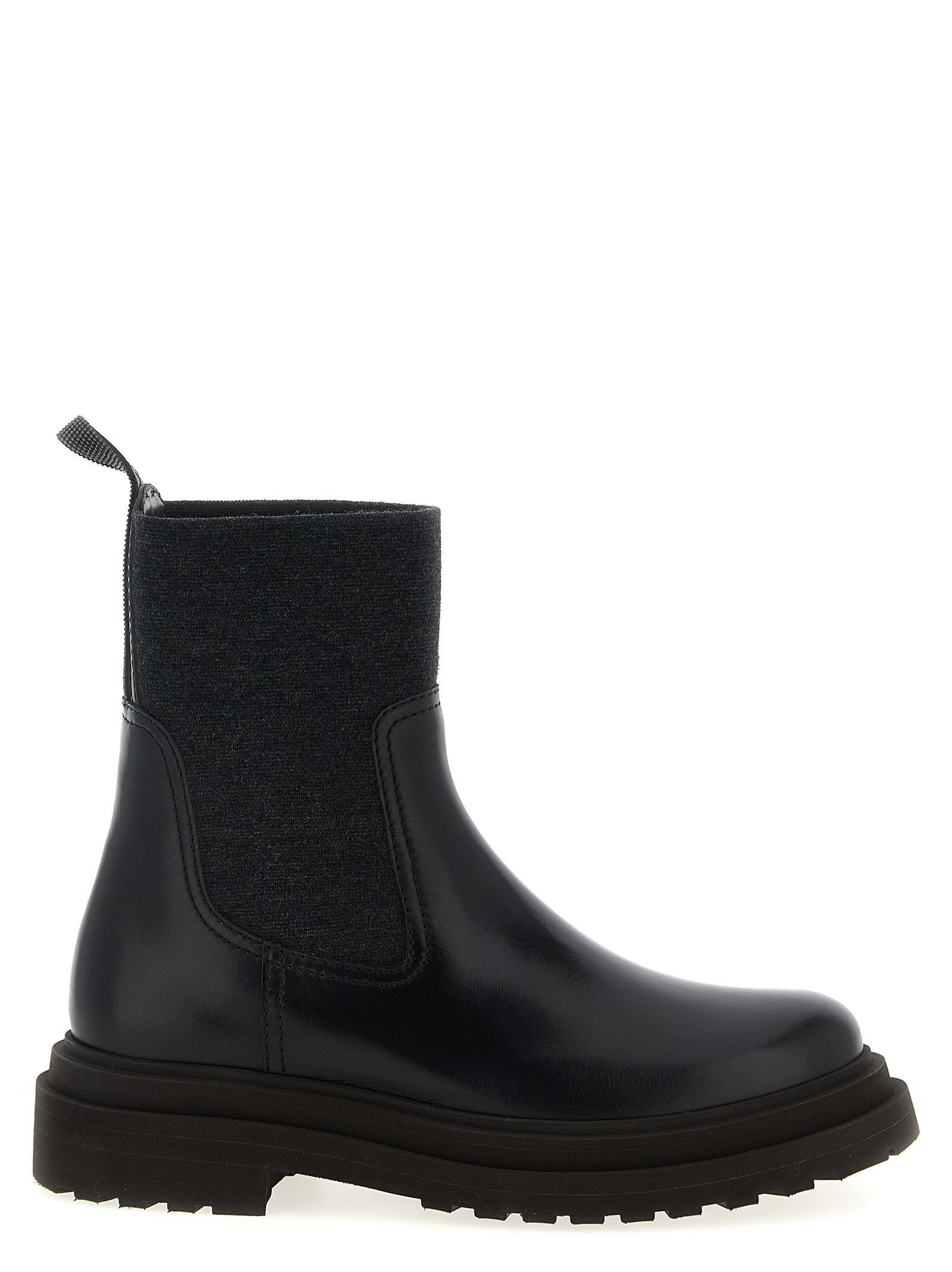 Precious Loop Detail ankle boots