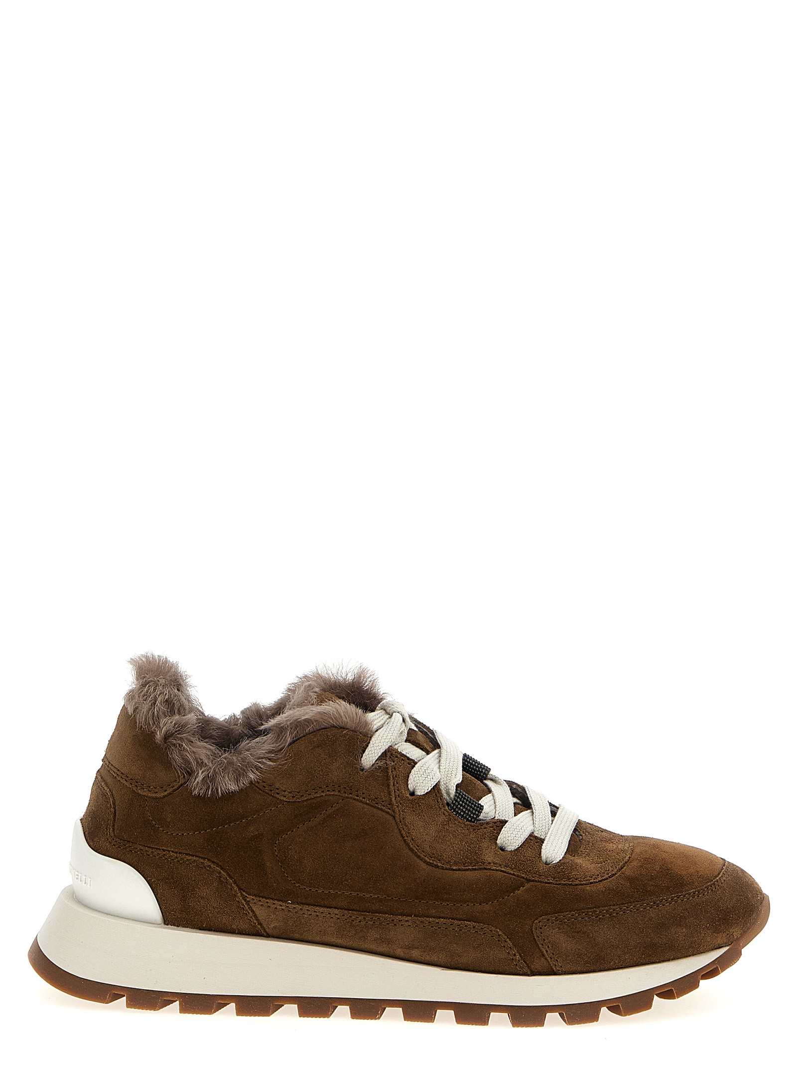 Monile suede sneakers