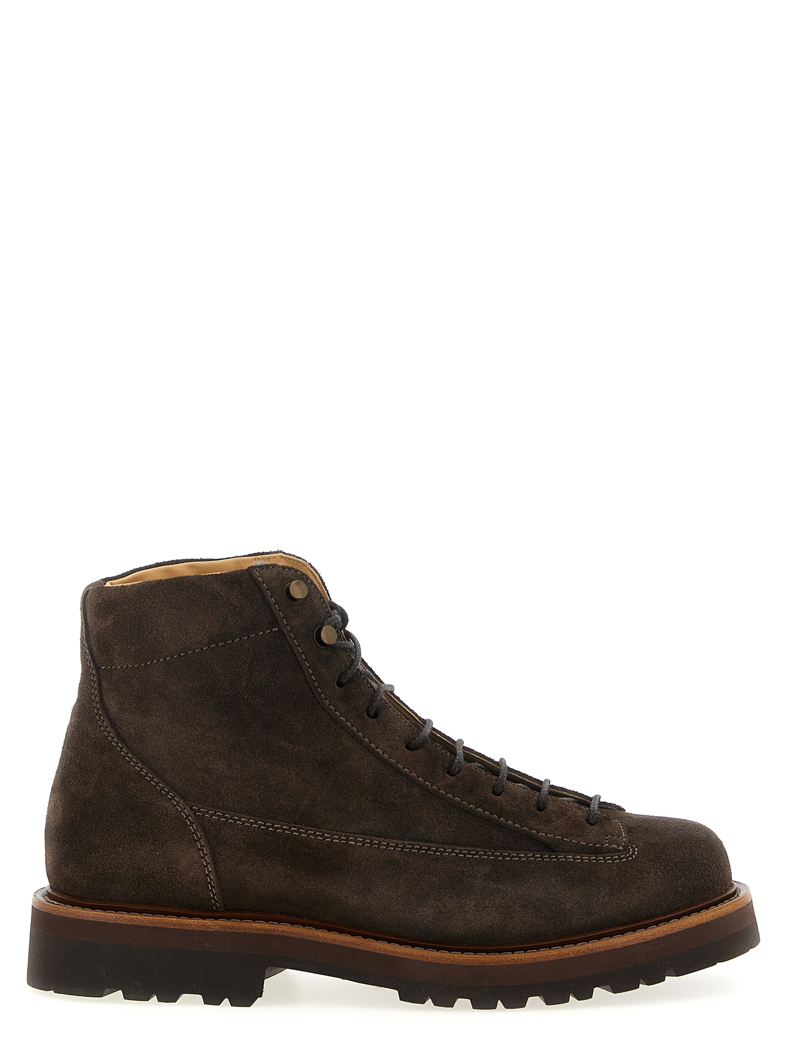 Suede ankle boots