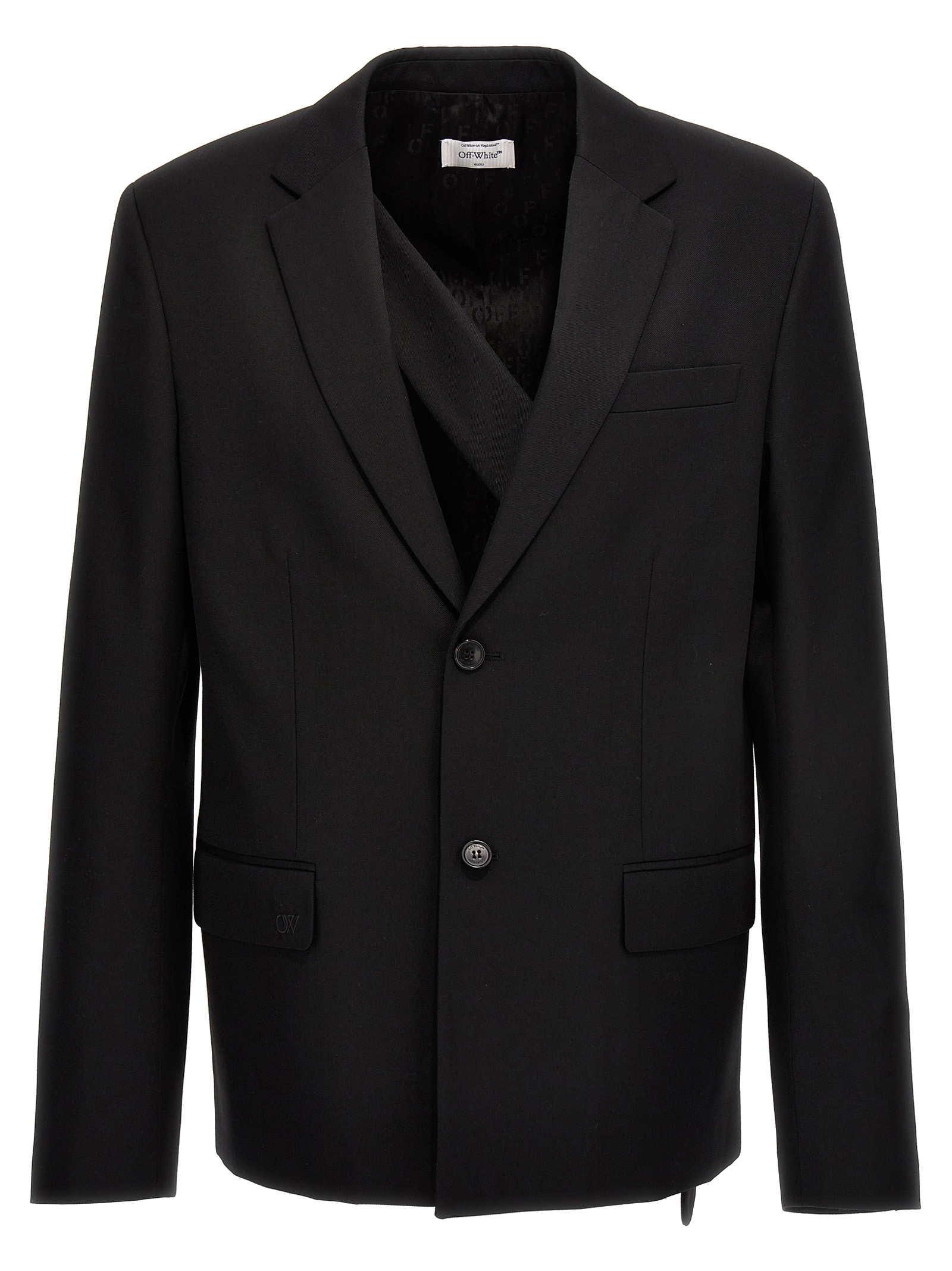 'OW Embroidery' blazer