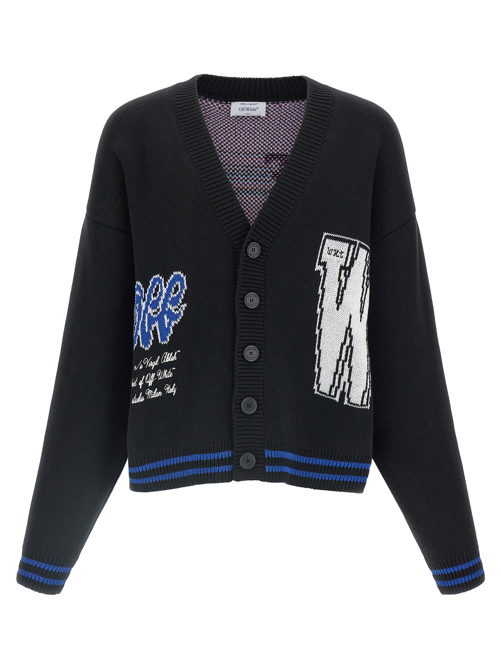 'Glide Diag' cardigan