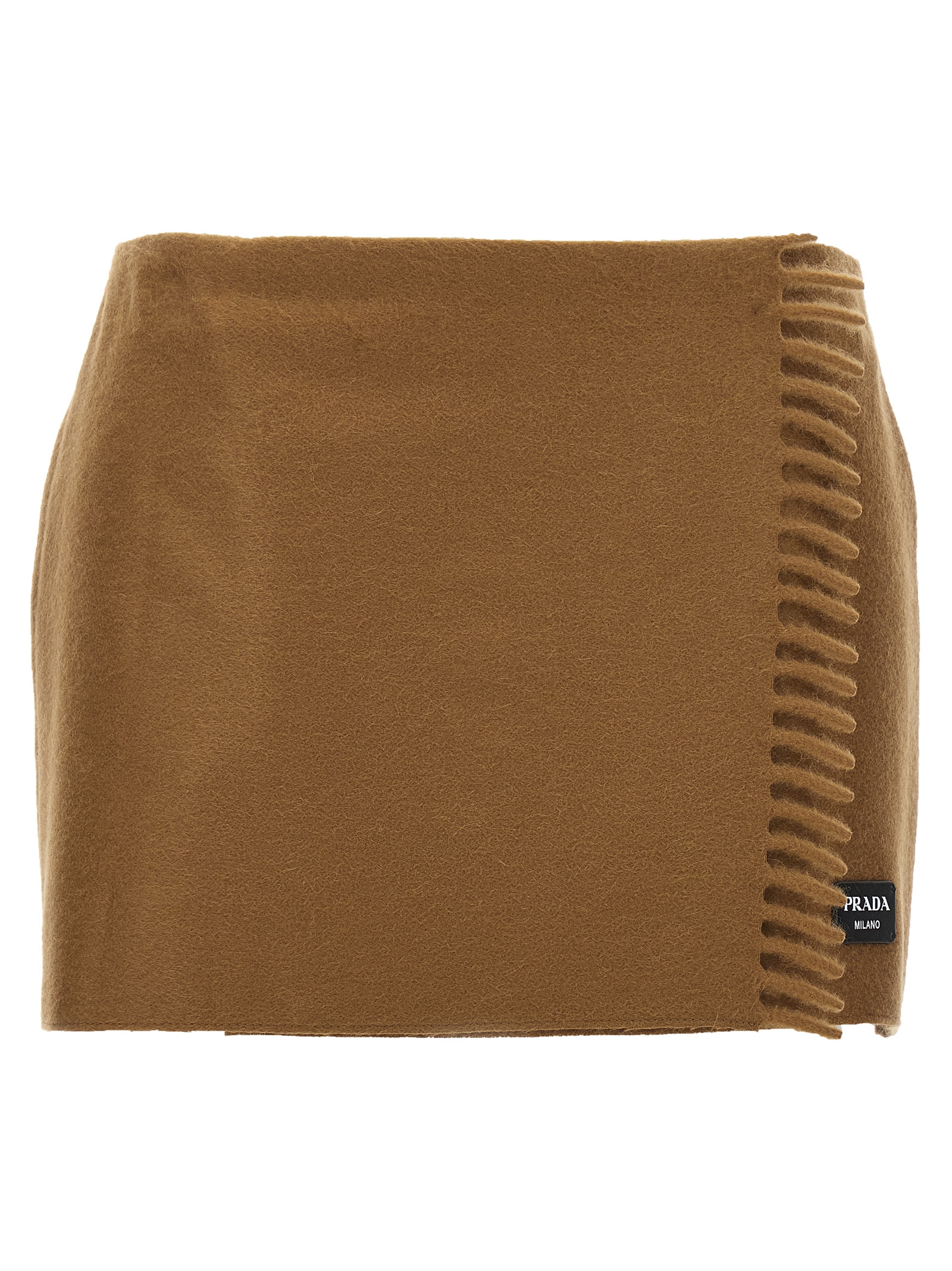 Cashmere scarf skirt