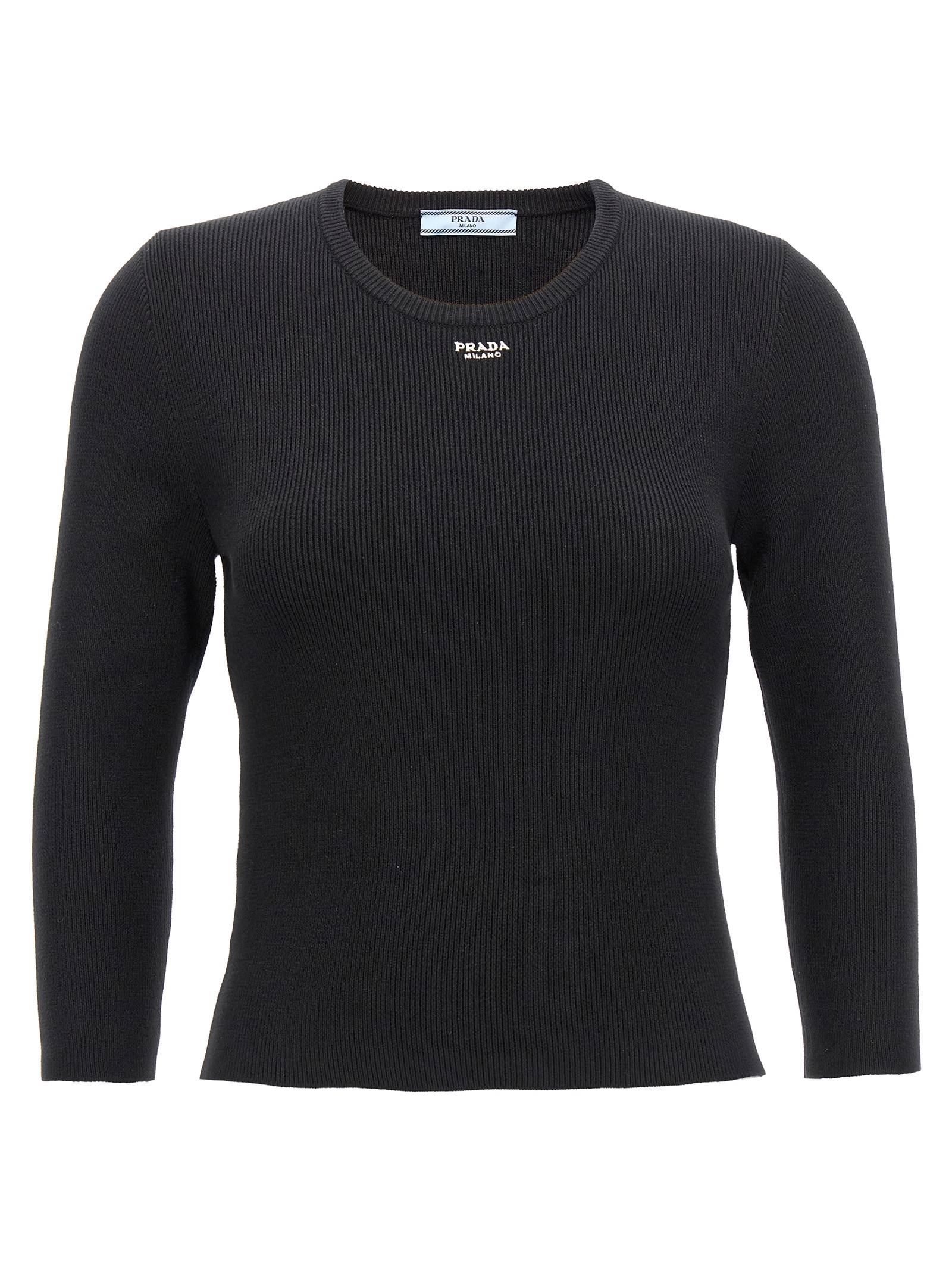 Logo embroidery sweater