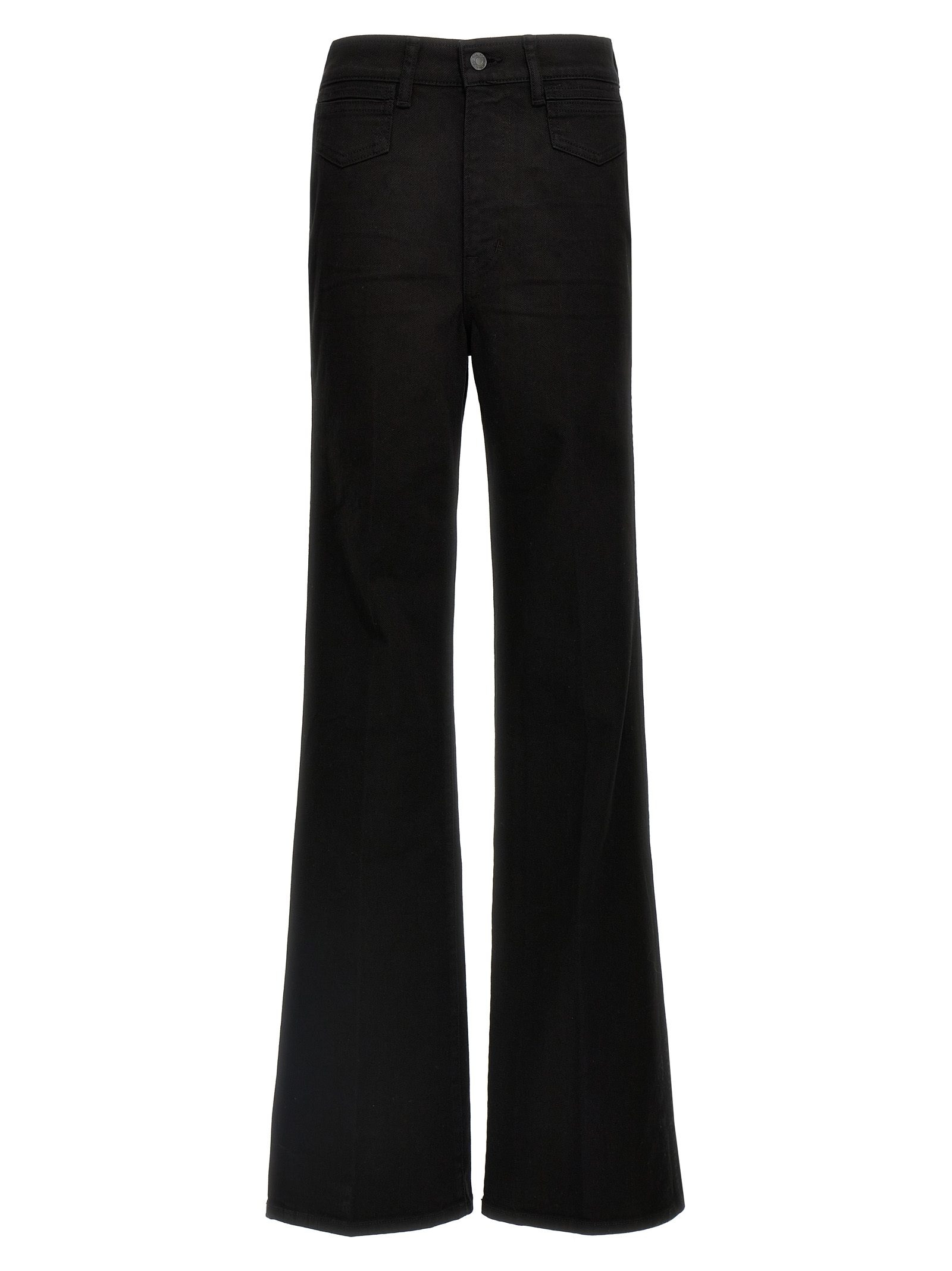 'Stretch Twill Denim Wide Flare' jeans