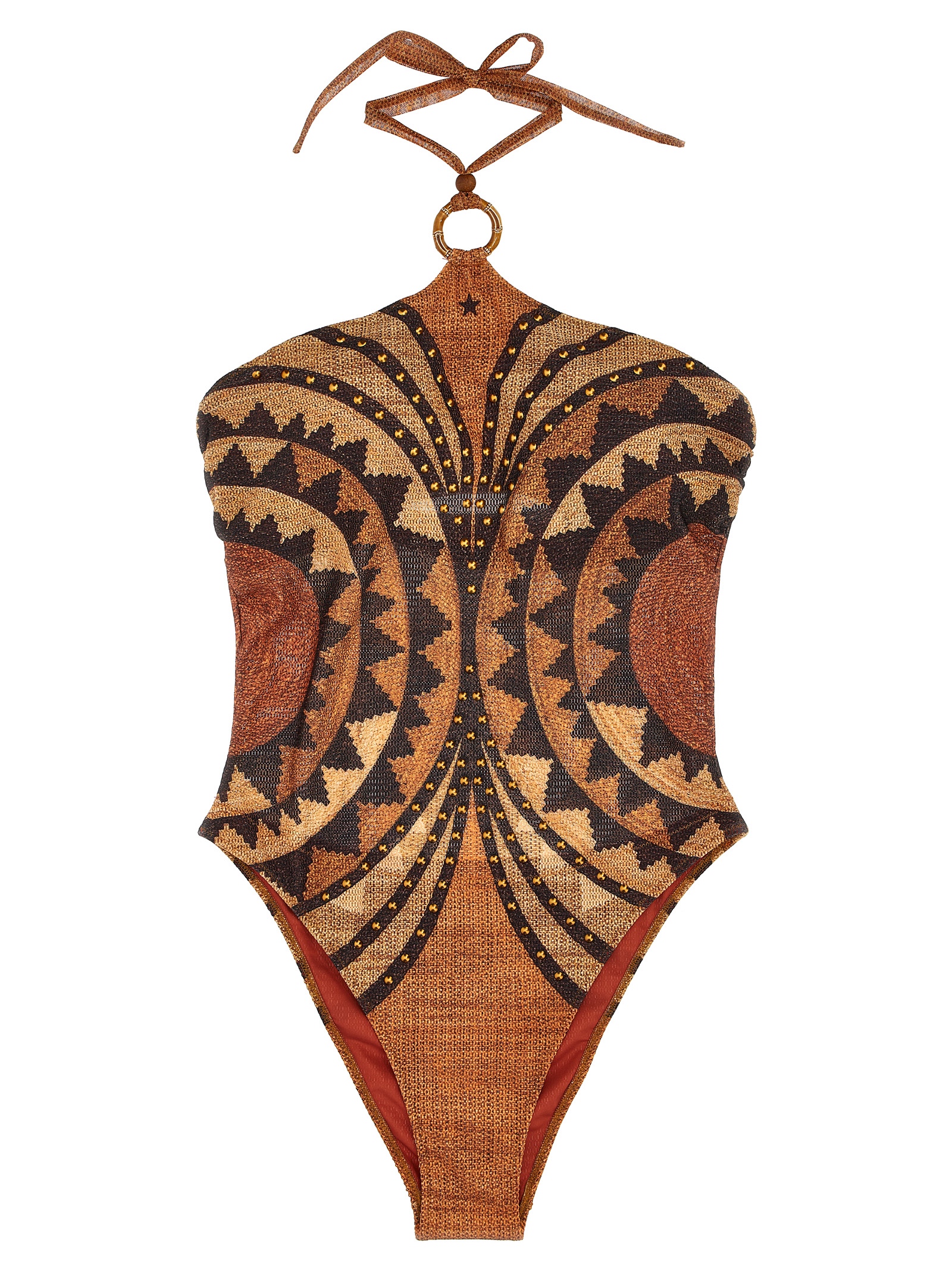 Pin-Up Stars 'Intreccio Africano' One-Piece Swimsuit - XS