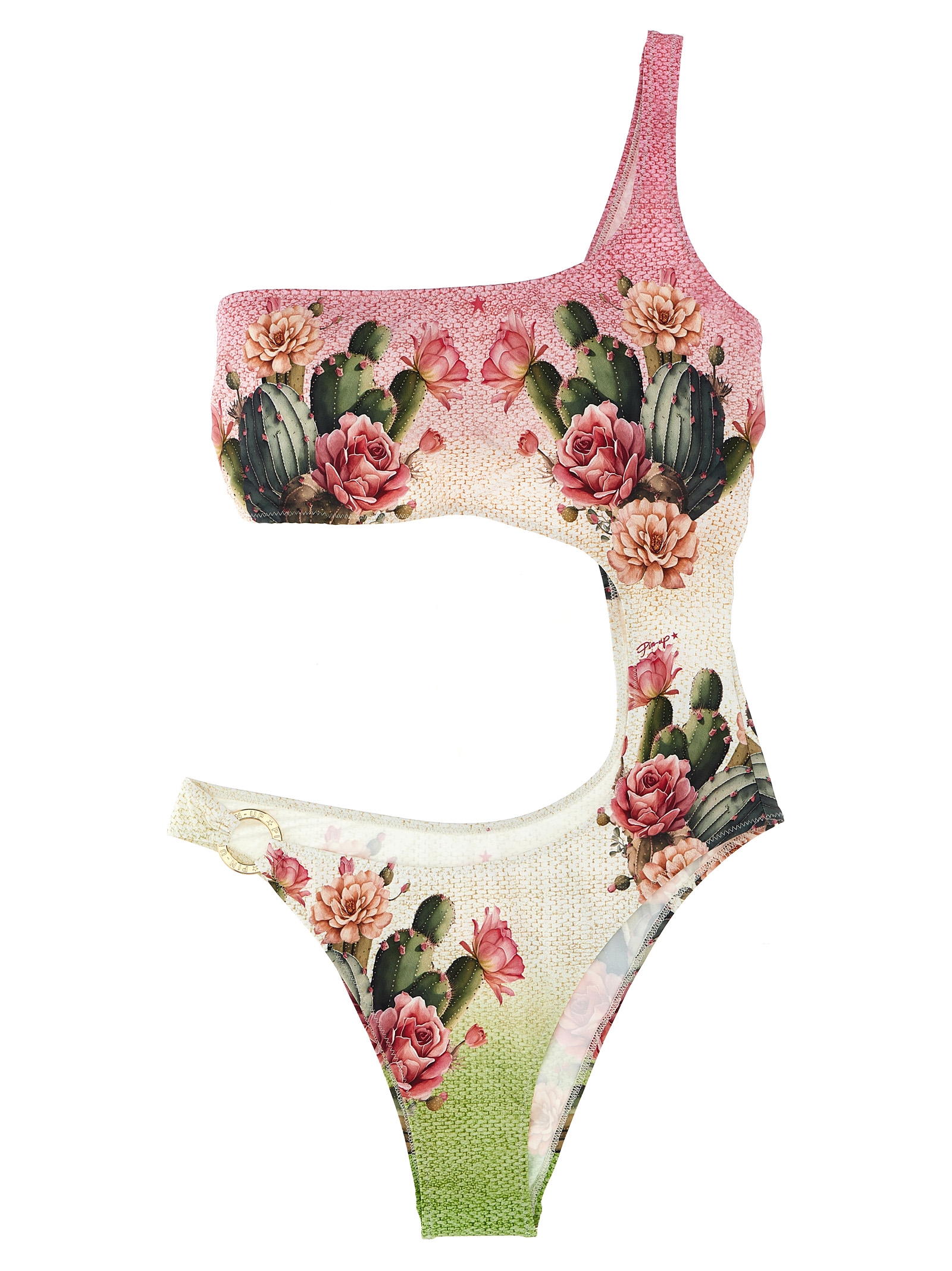 Pin-Up Stars 'Fiore Del Deserto' One-Piece Swimsuit - S