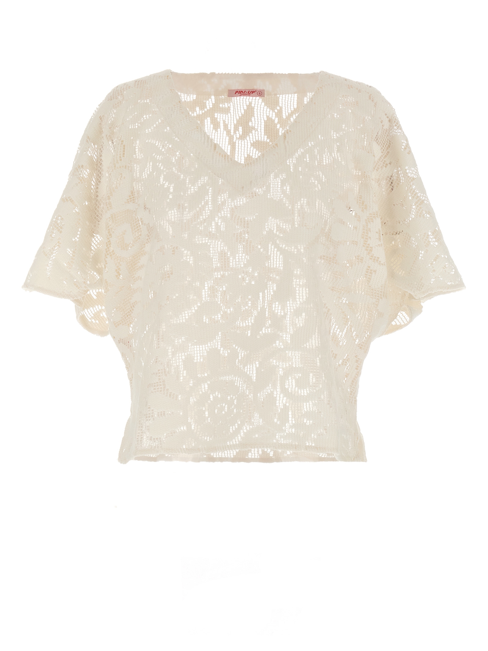 Pin-Up Stars Macramé Blouse - XS