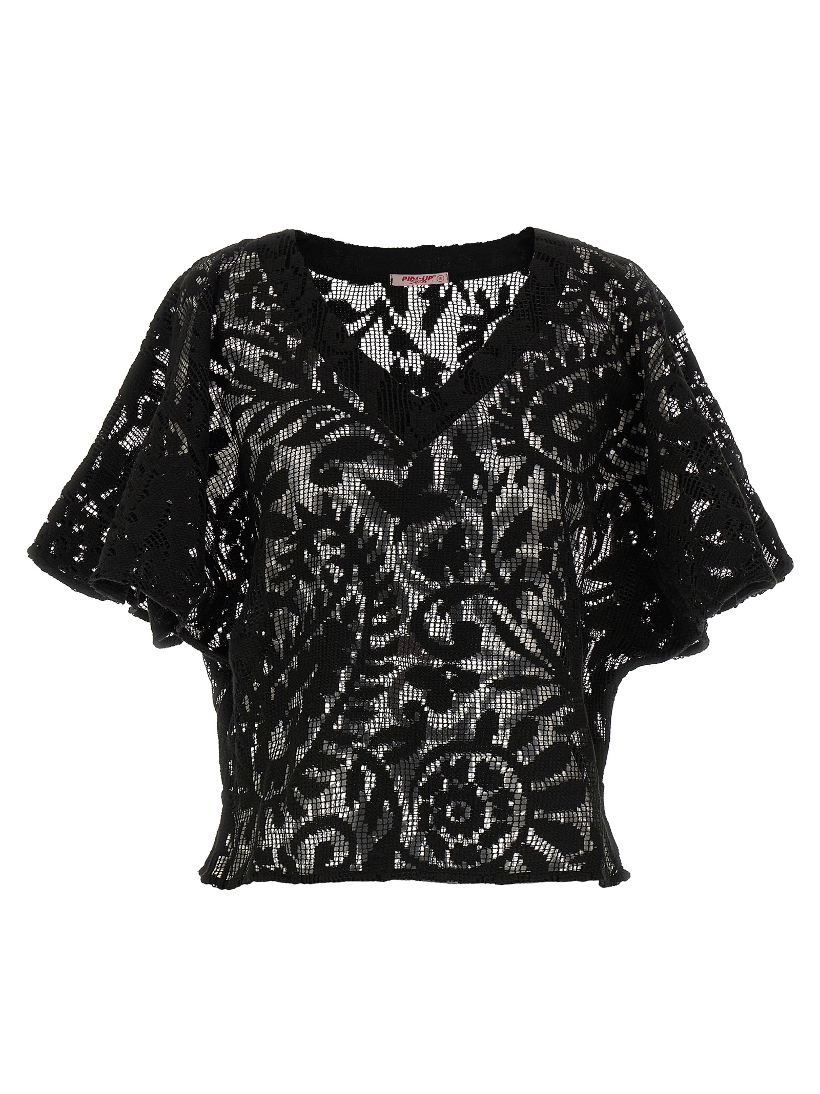 Pin-Up Stars Macramé Blouse - XS