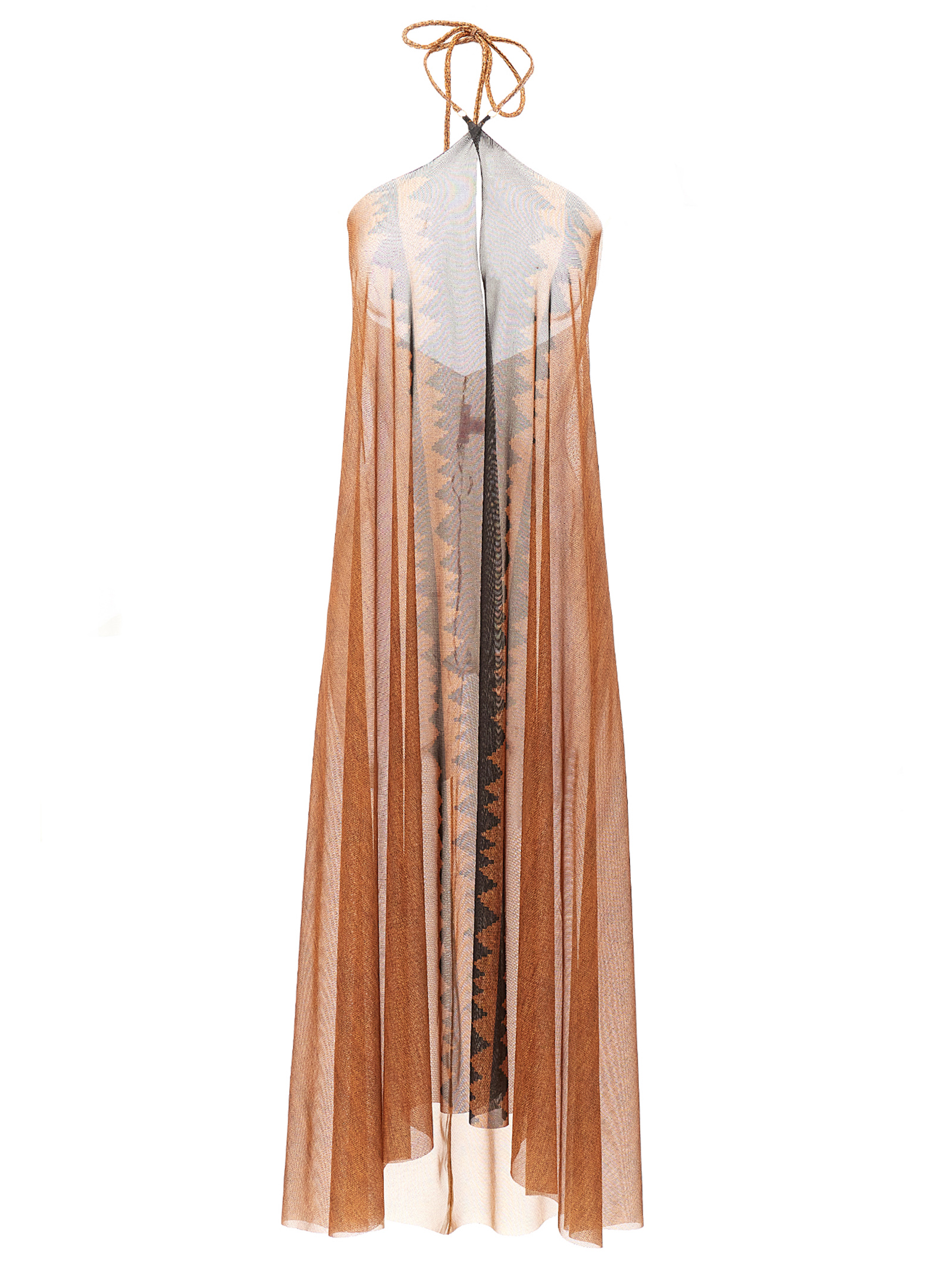 Pin-Up Stars 'Intreccio Africano' Sarong Dress - XS/S