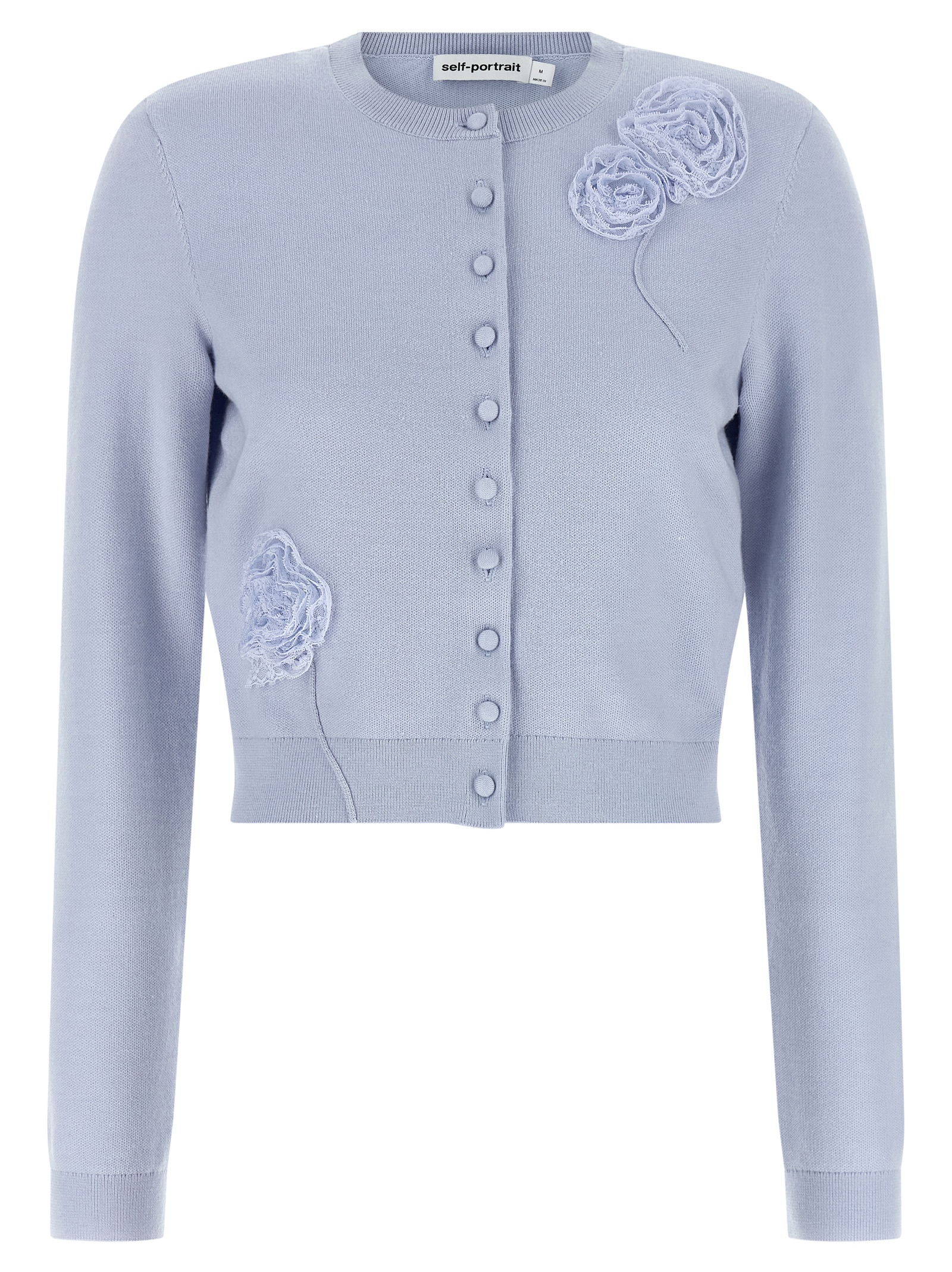'Blue Flower Knit' cardigan