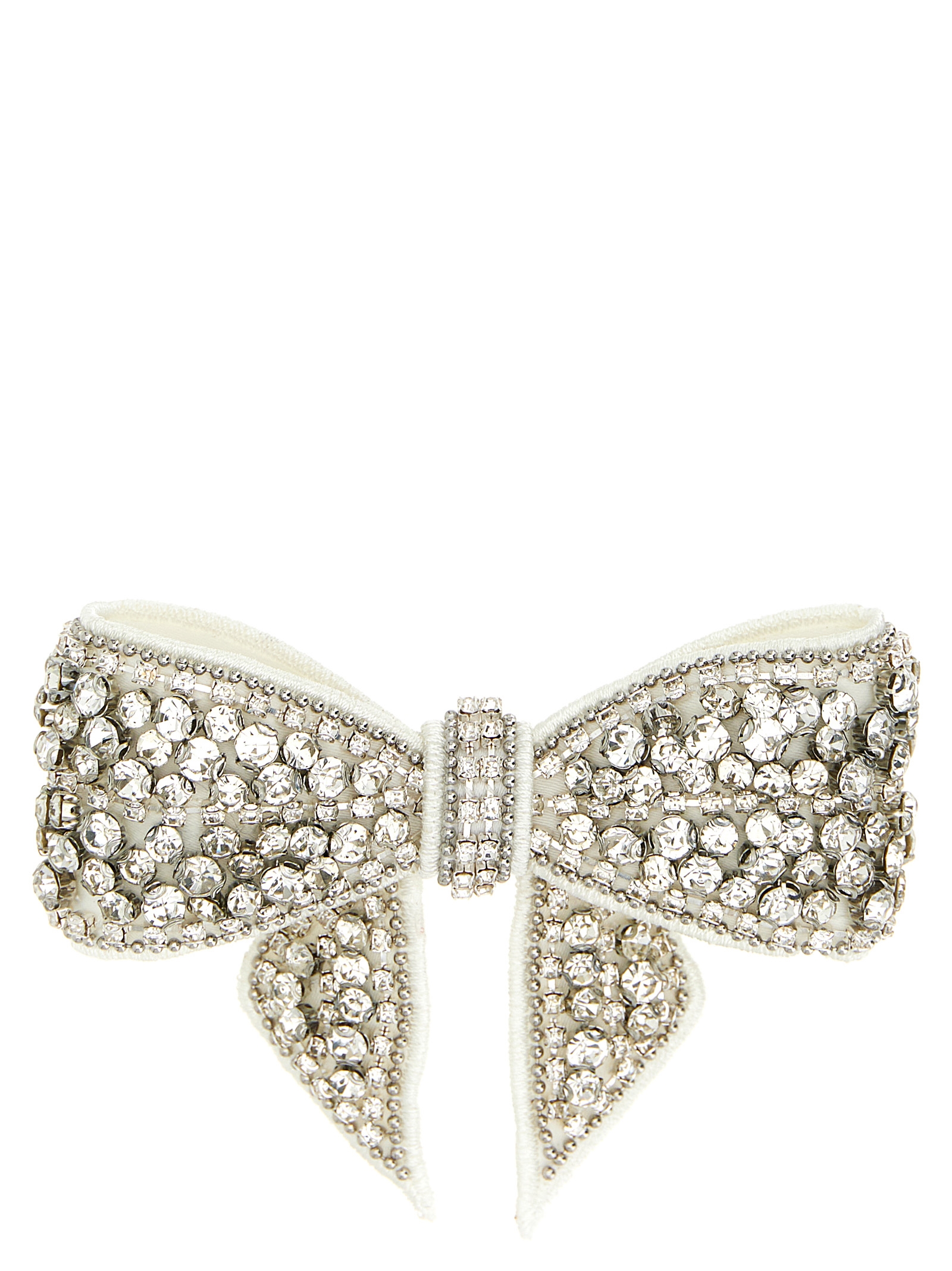 'Crystal Embellished Bow' hair clip