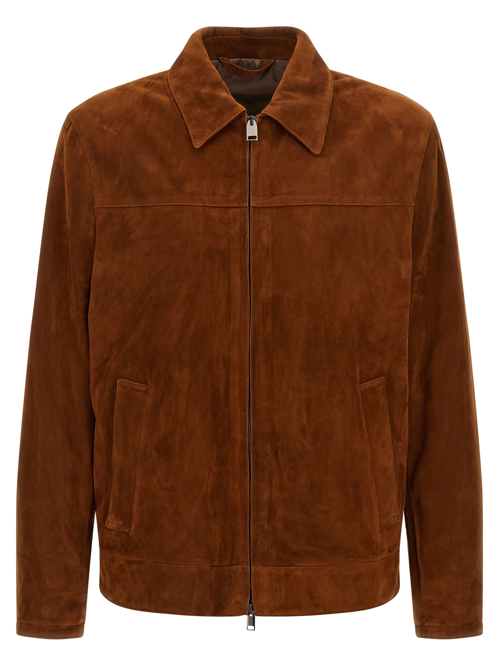 Suede blouson