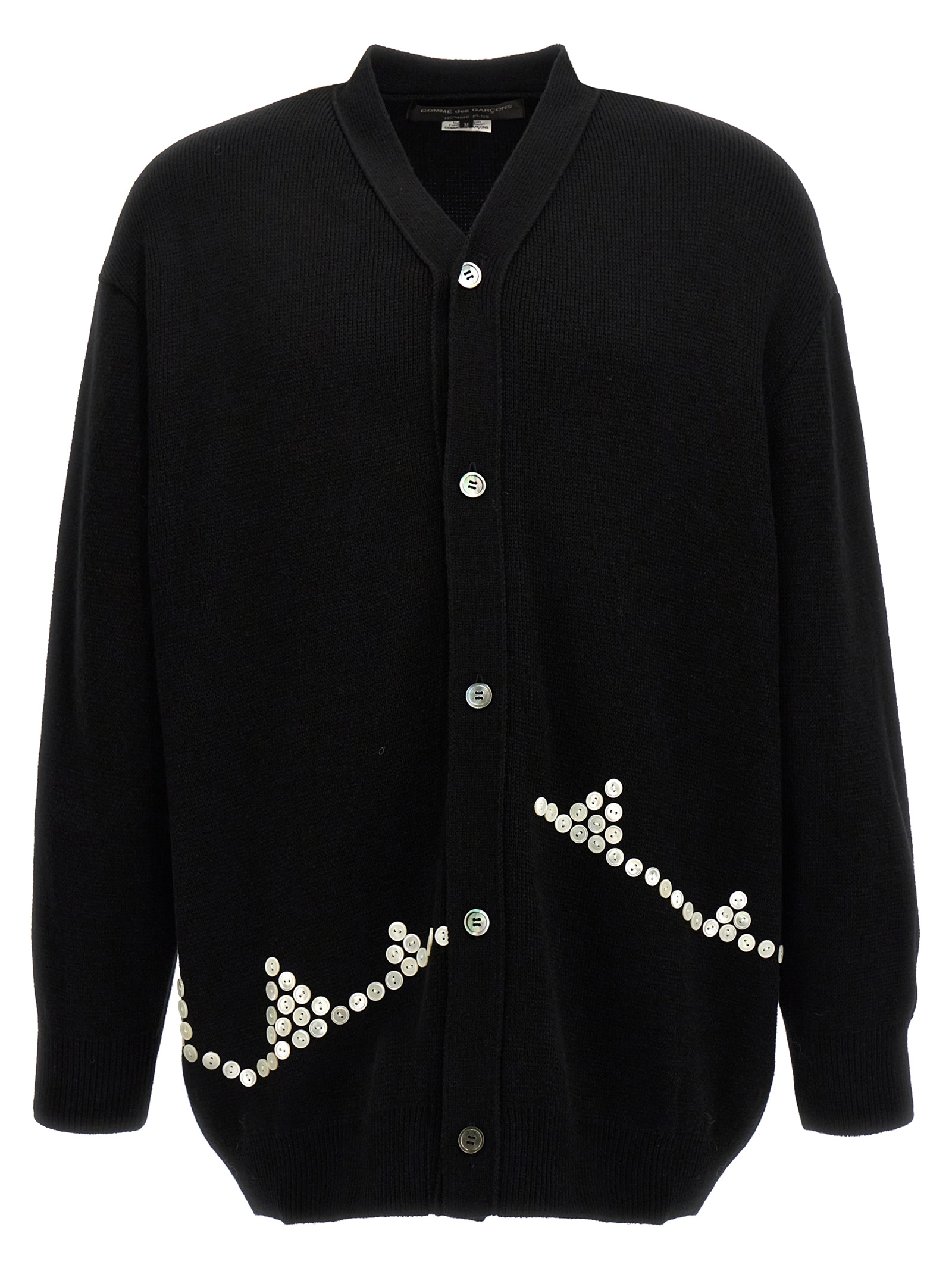 Button detail sweater