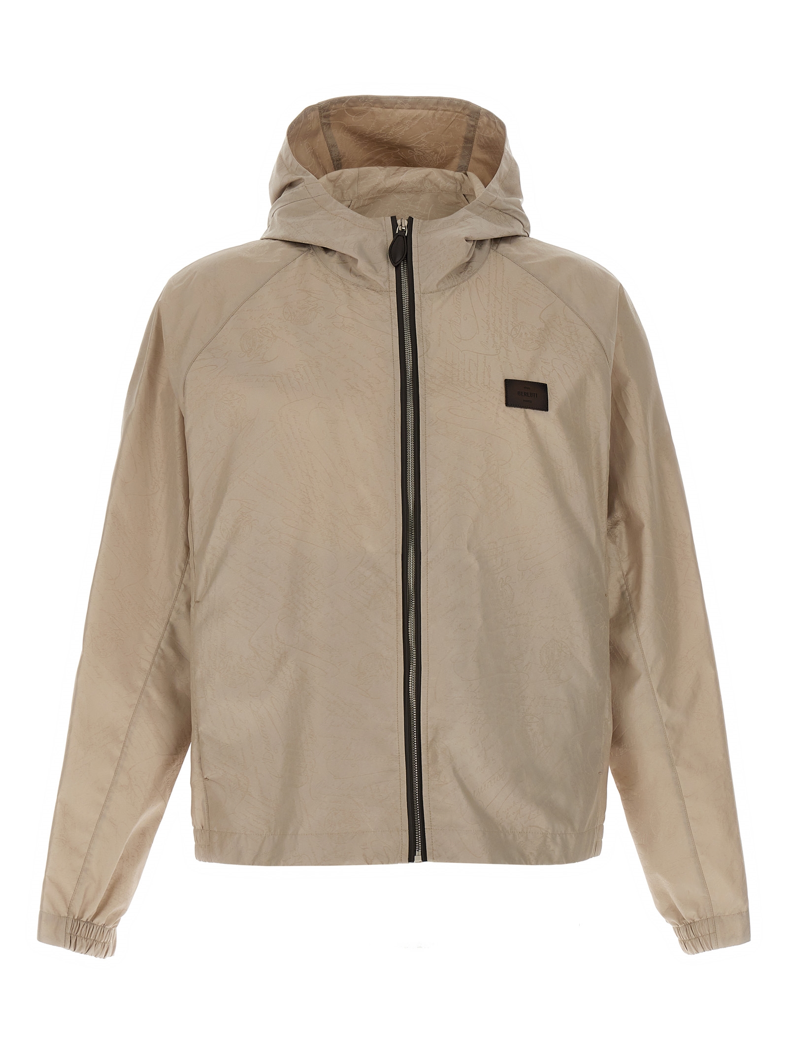 'Scritto' hooded jacket