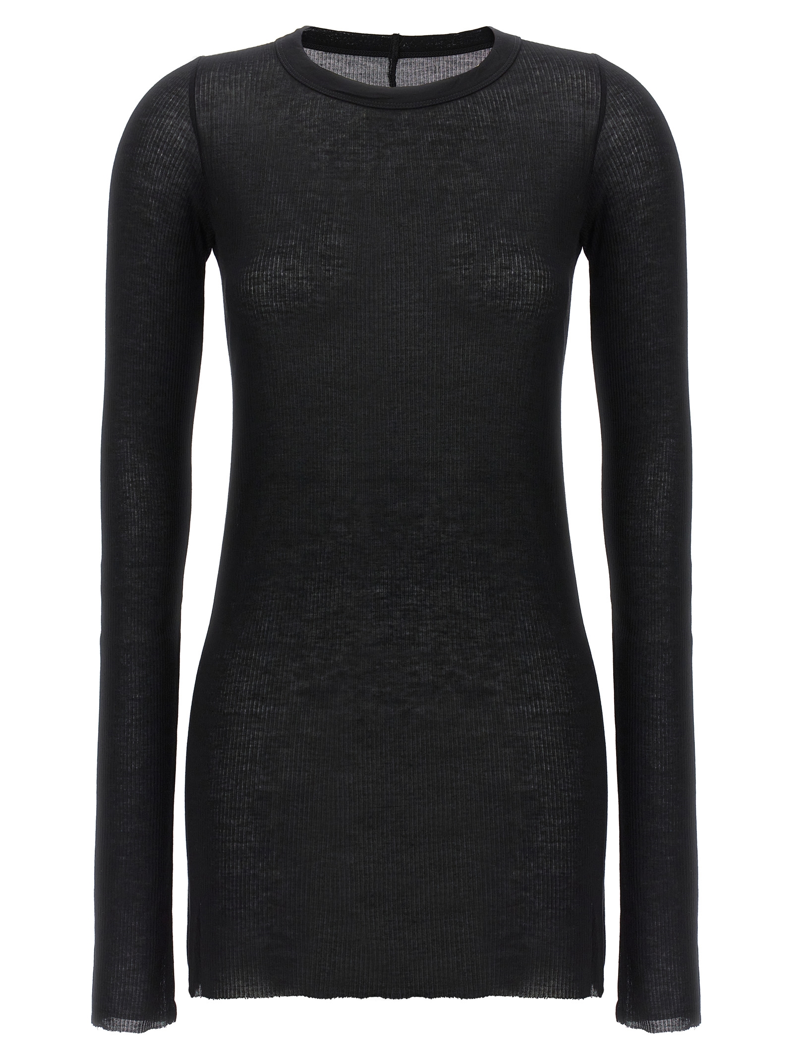 'Rib Ls T' T-shirt