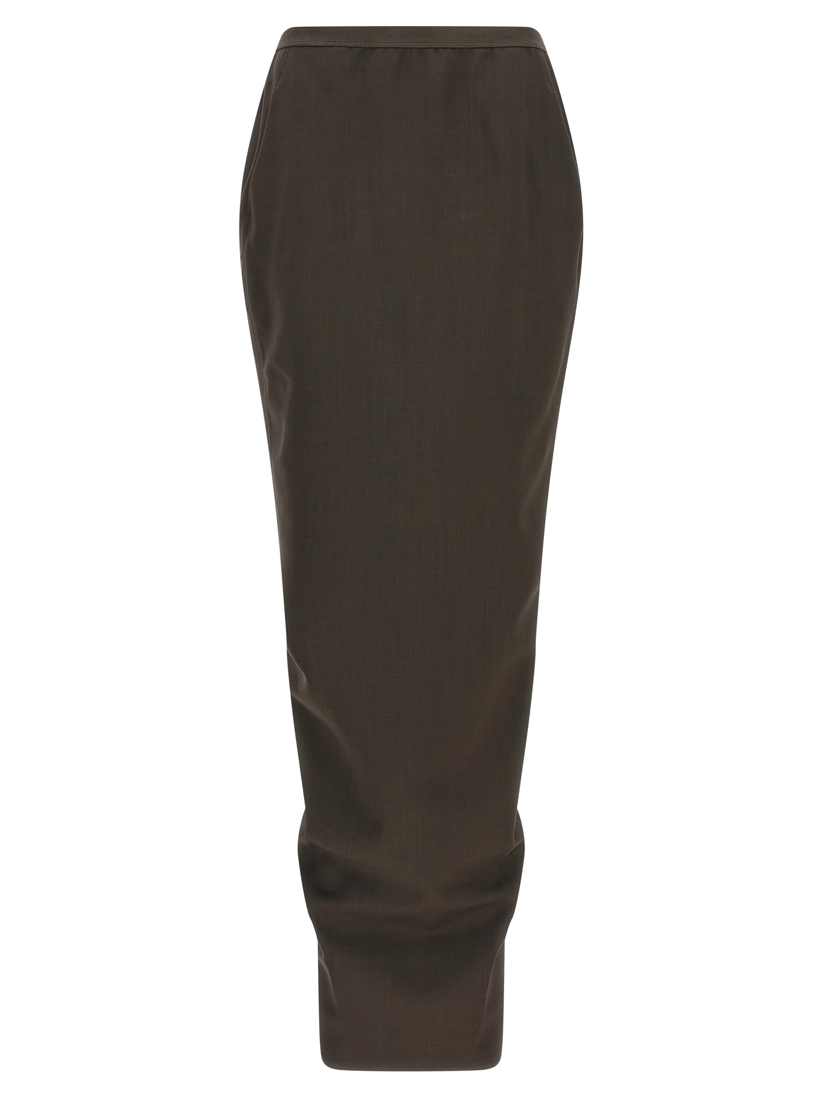 'Soft Pillar long' skirt