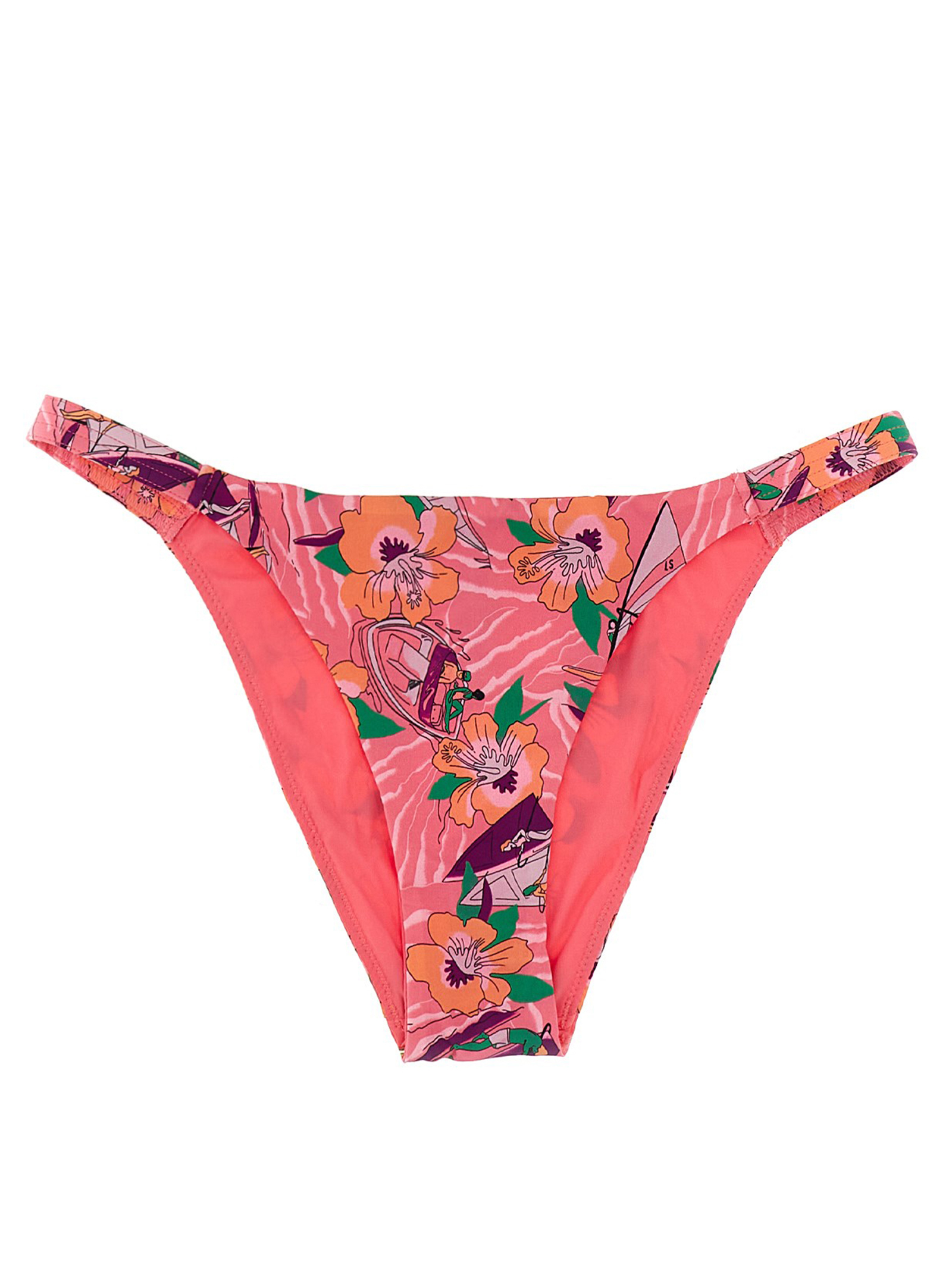 Floral print bikini bottoms