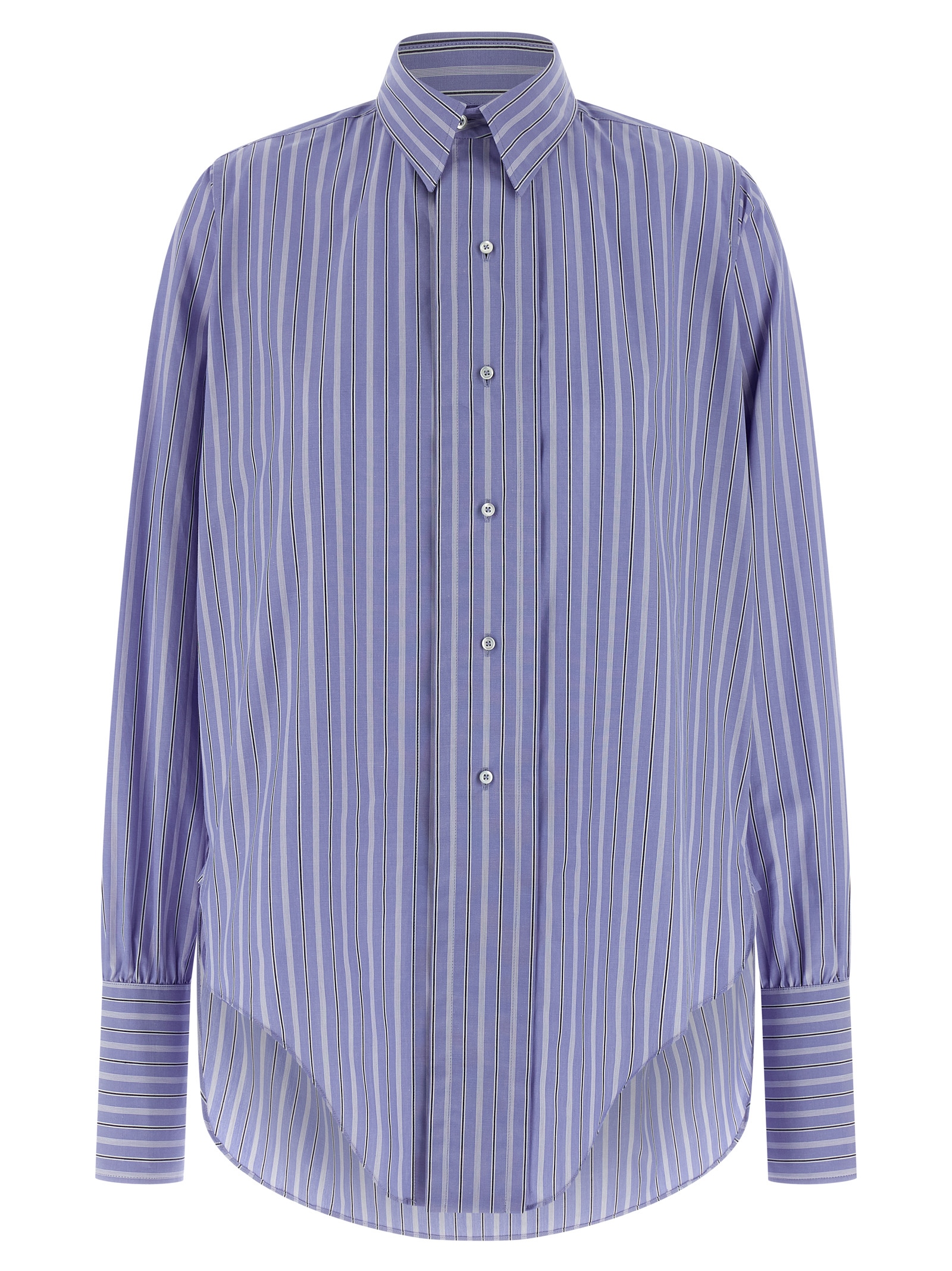 Striped cotton shirt
