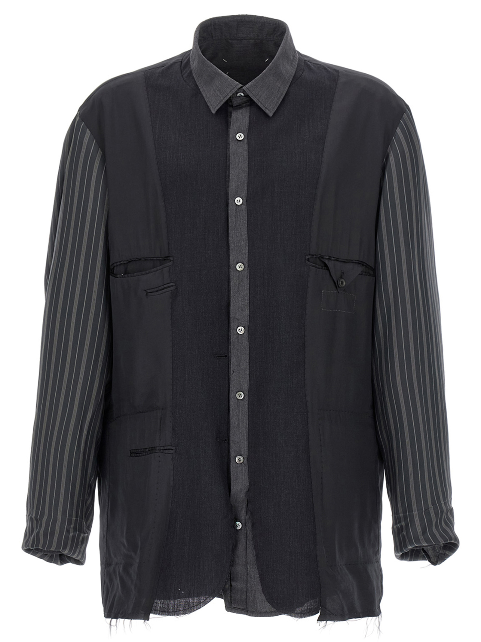 Patchwork reversible jacket