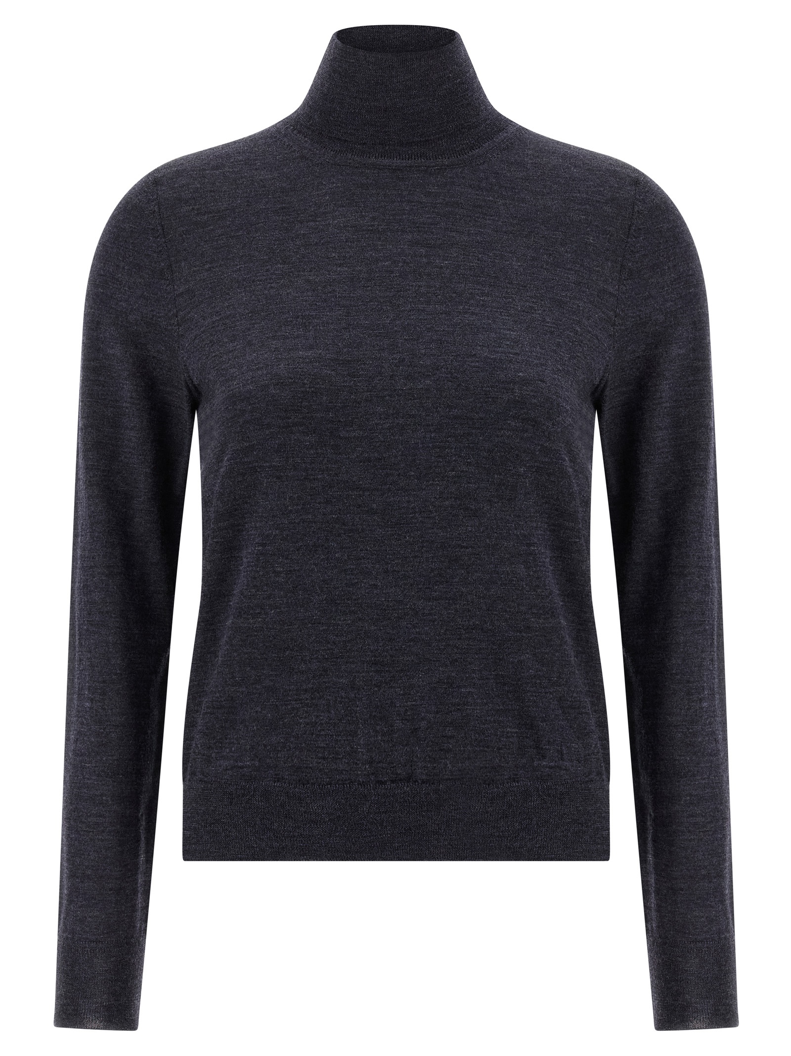 Wool turtleneck sweater