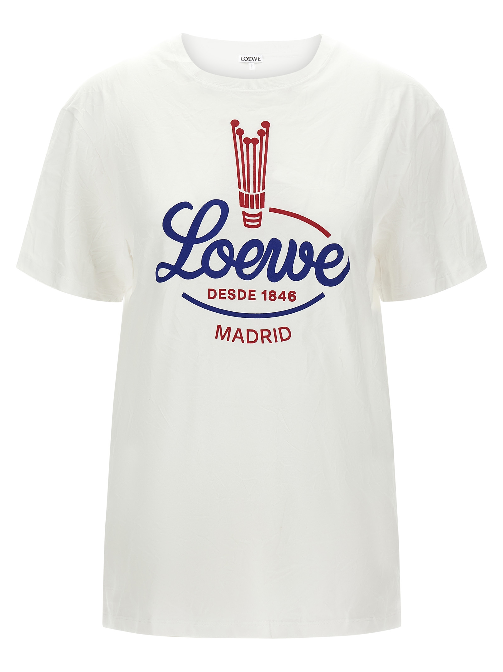 Crinkled effect T-shirt