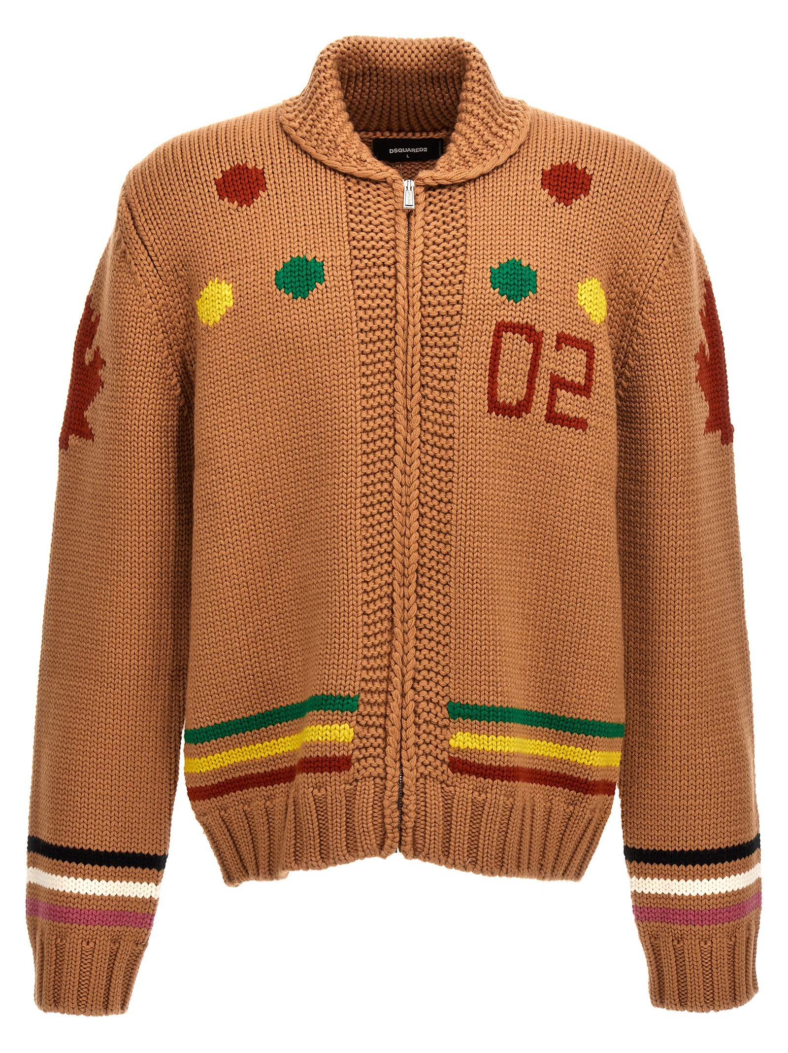 Jacquard cardigan