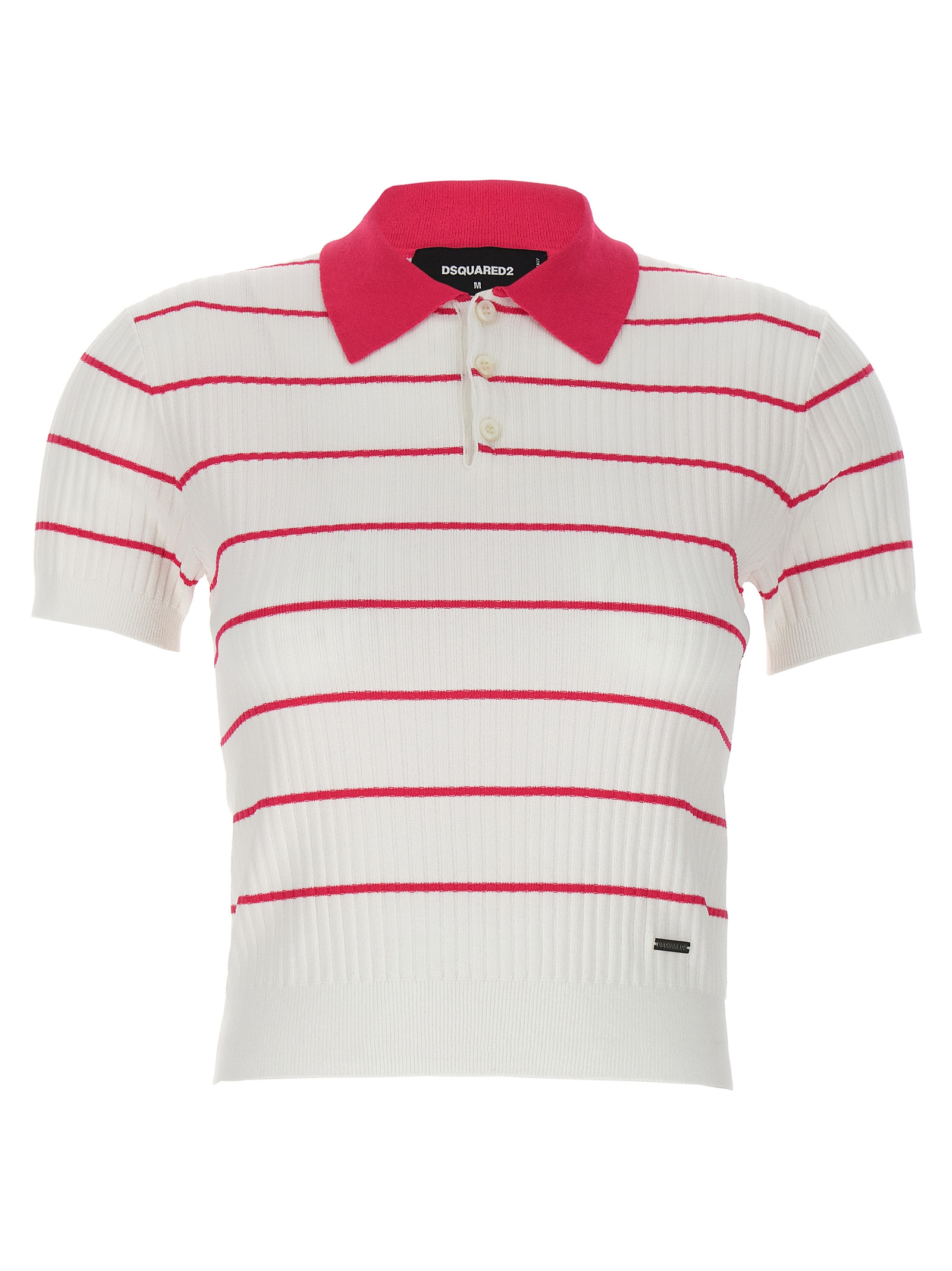 'Striped' polo shirt