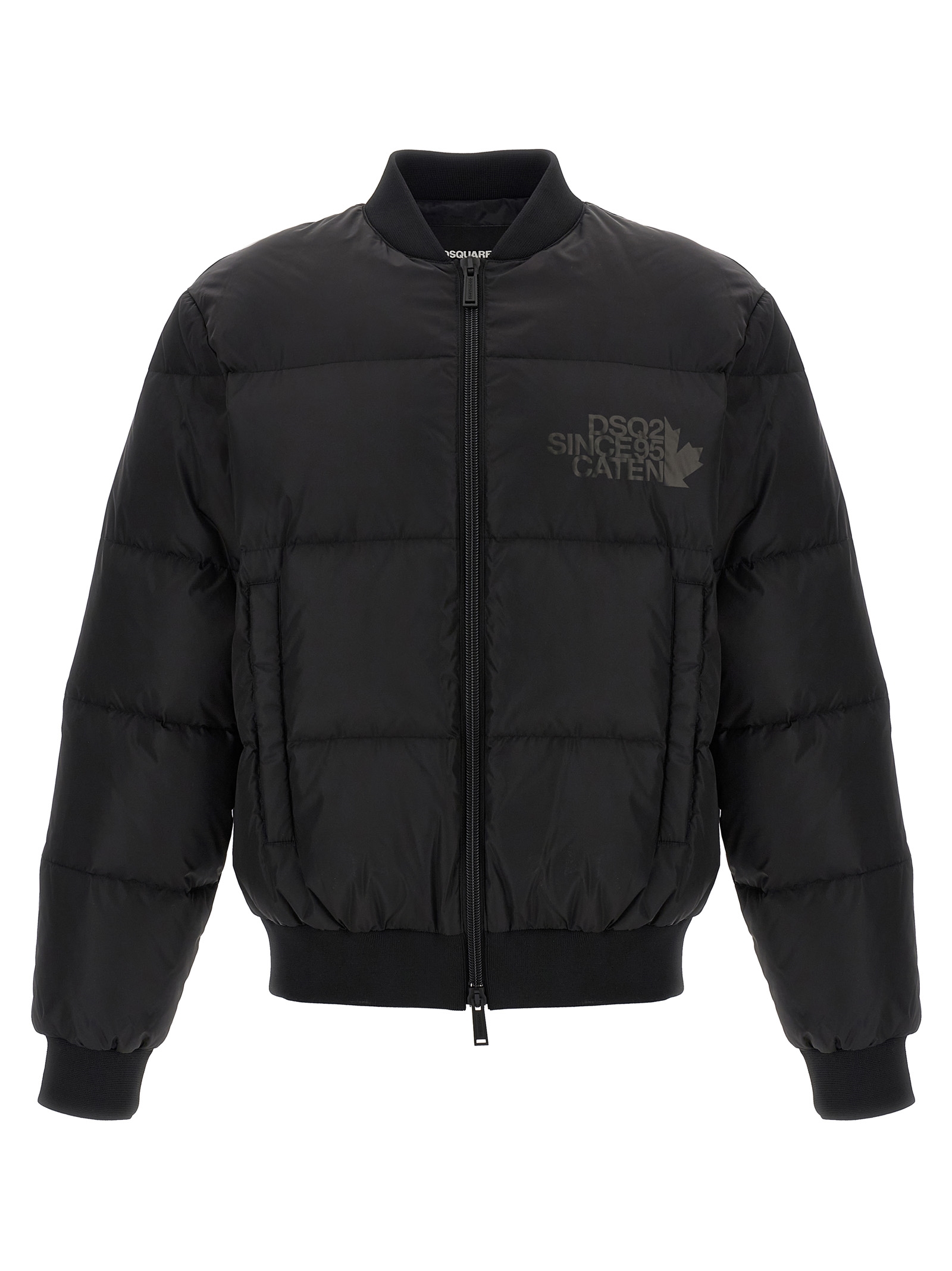 Padded bomber jacket
