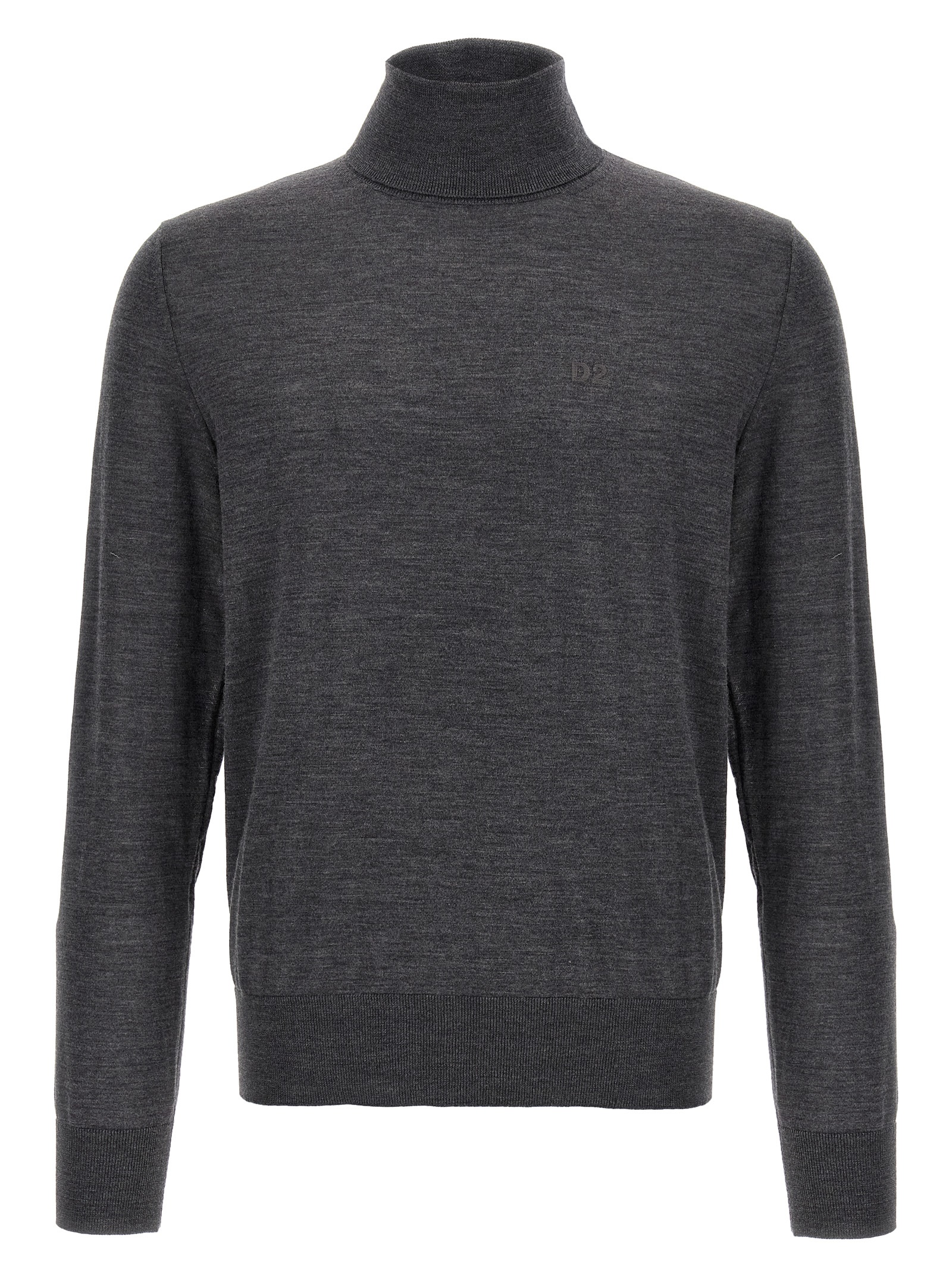 'D2' turtleneck sweater