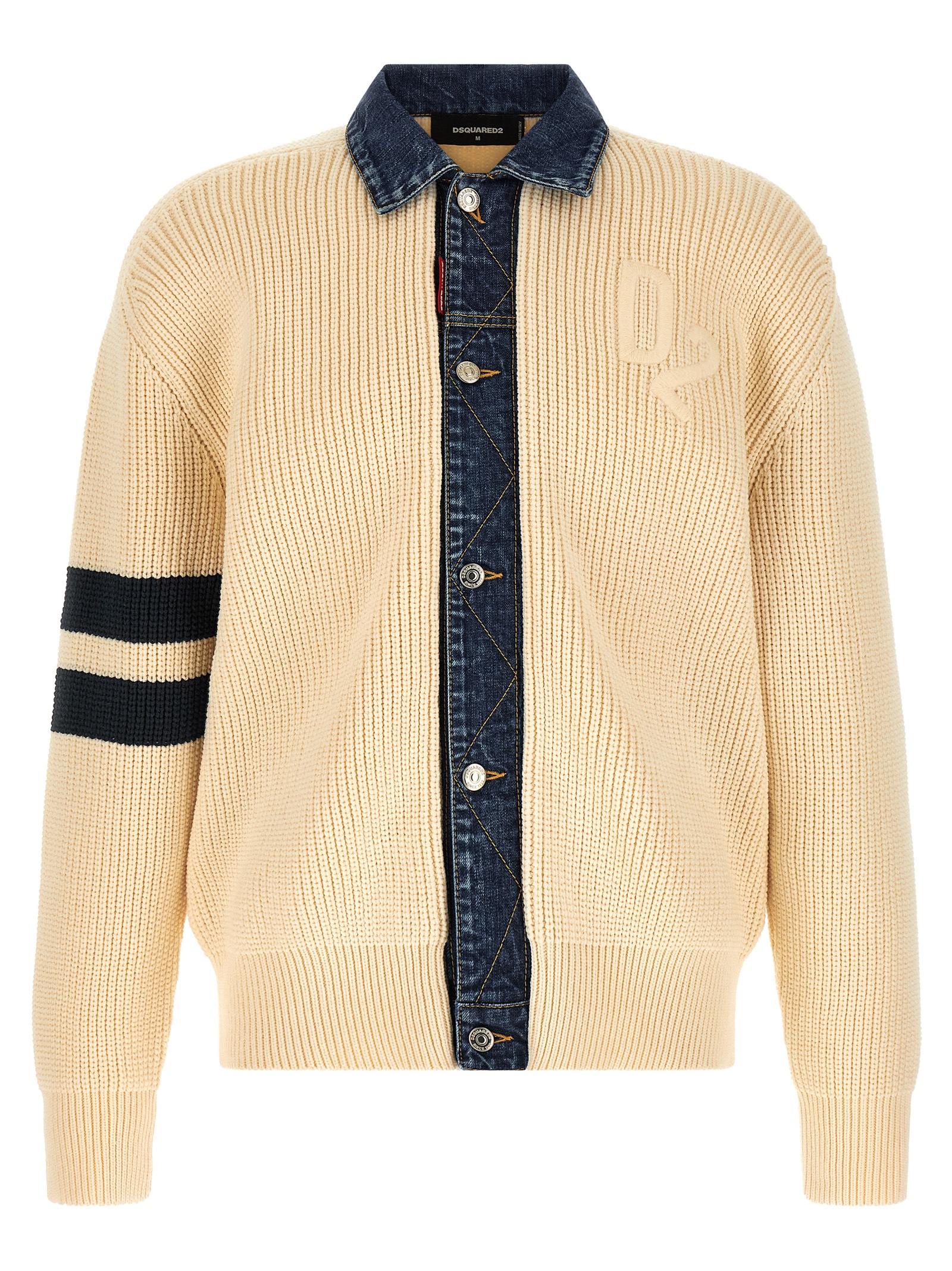 'Denim Mix D2' cardigan