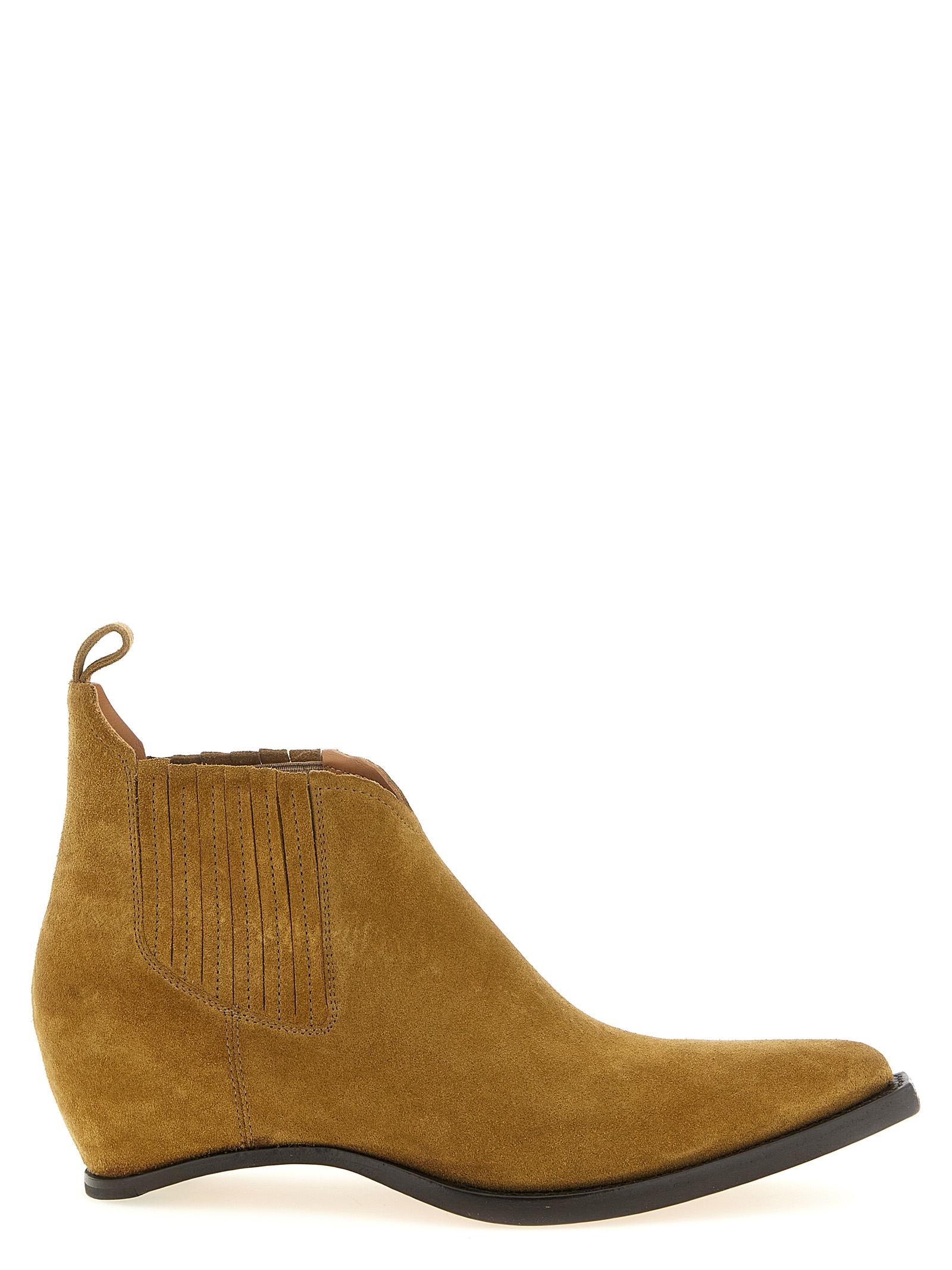 'Western Chelsea Heel-Less' ankle boots