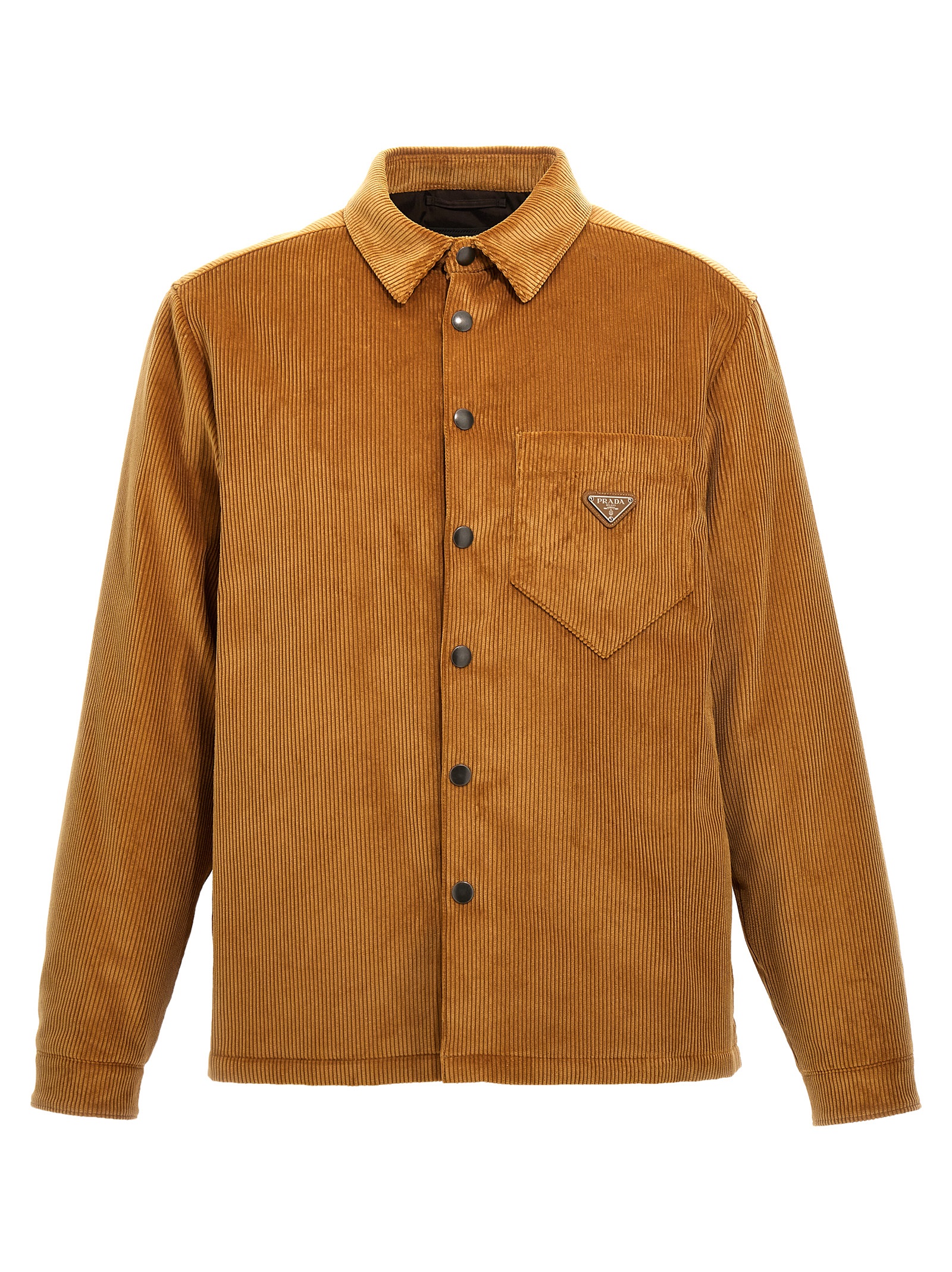 Logo corduroy jacket