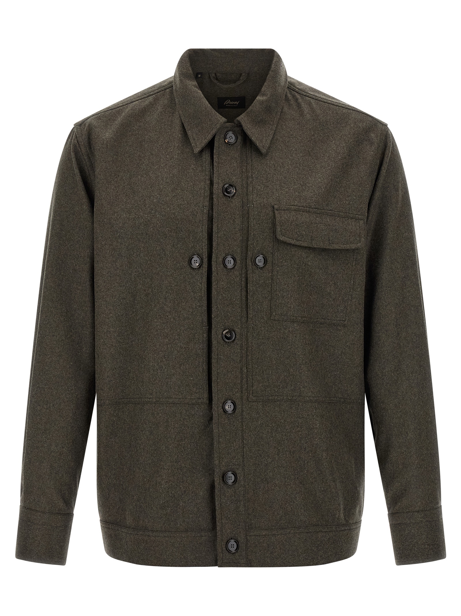 Wool cloth overshirt