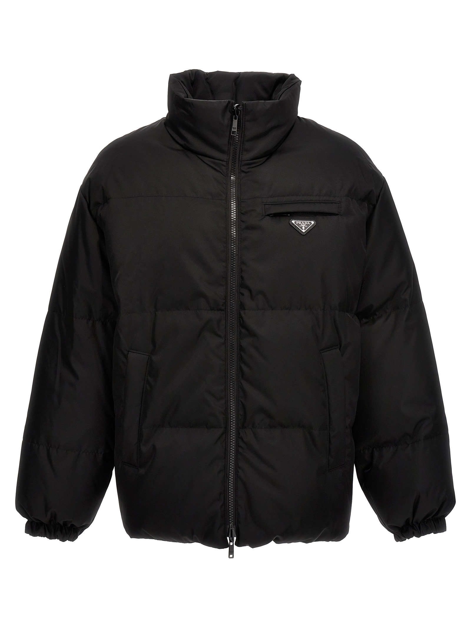 Re-Nylon reversible down jacket