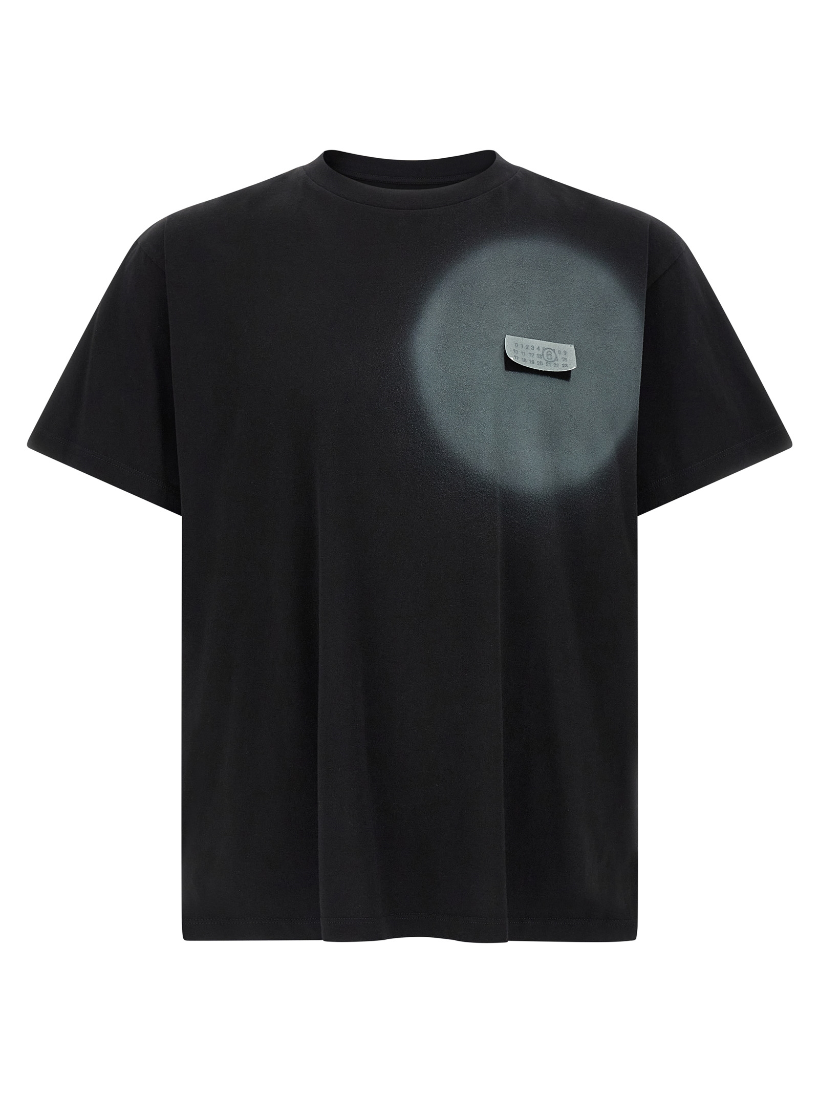 'Numeric Signature MM6' spray T-shirt