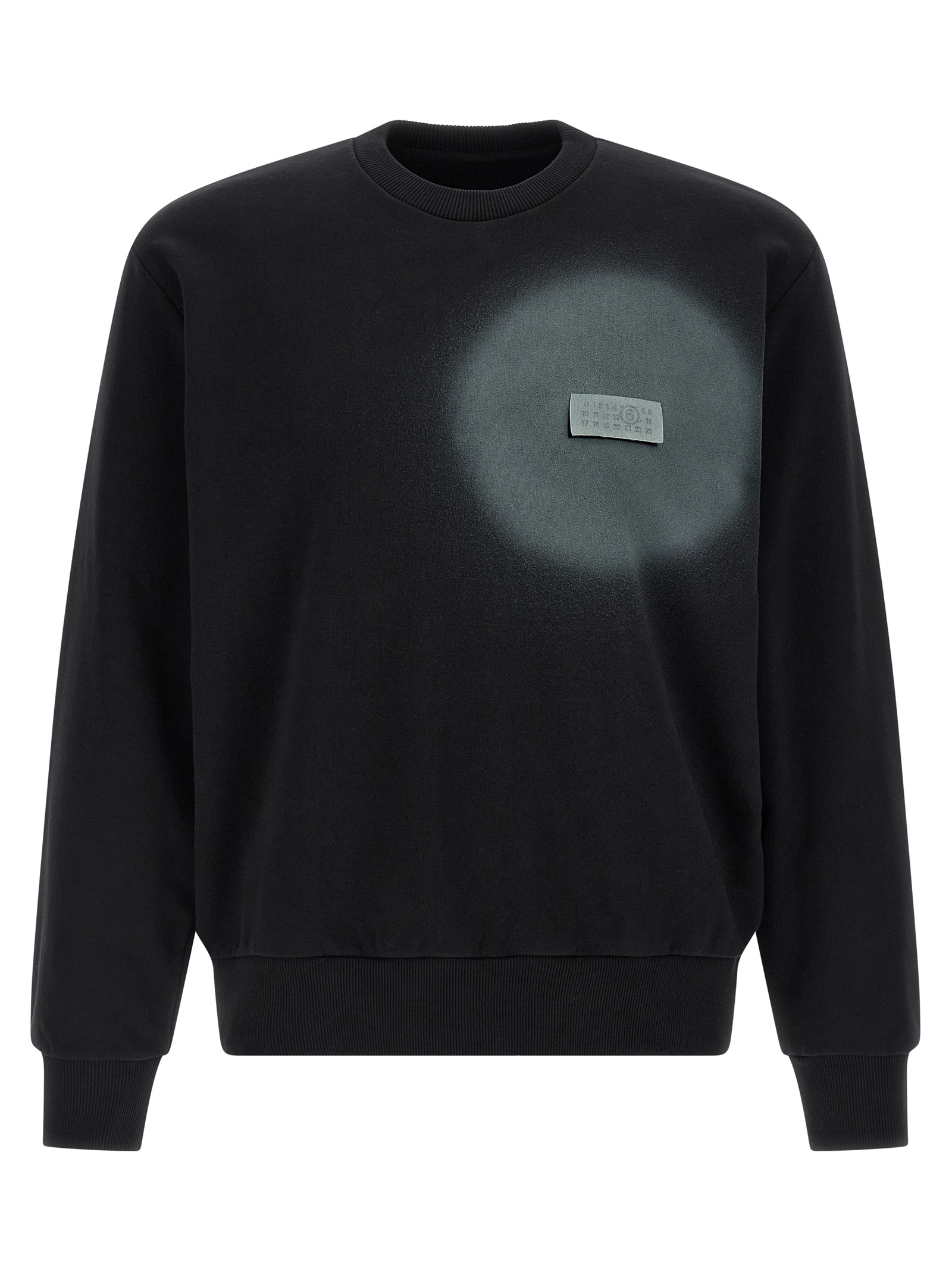 'Numeric Signature MM6' spray sweatshirt