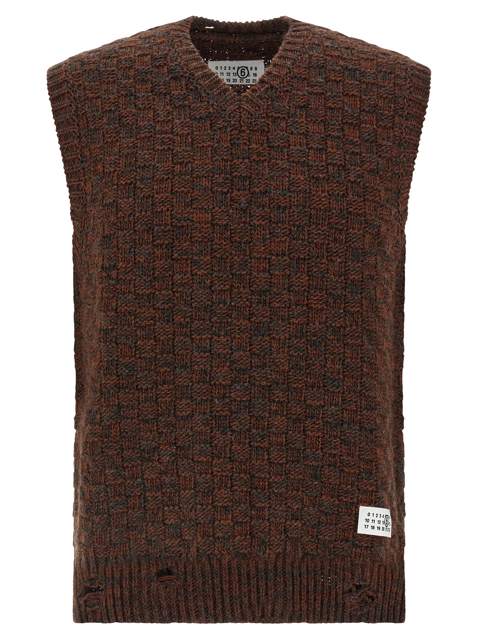 Knitted vest