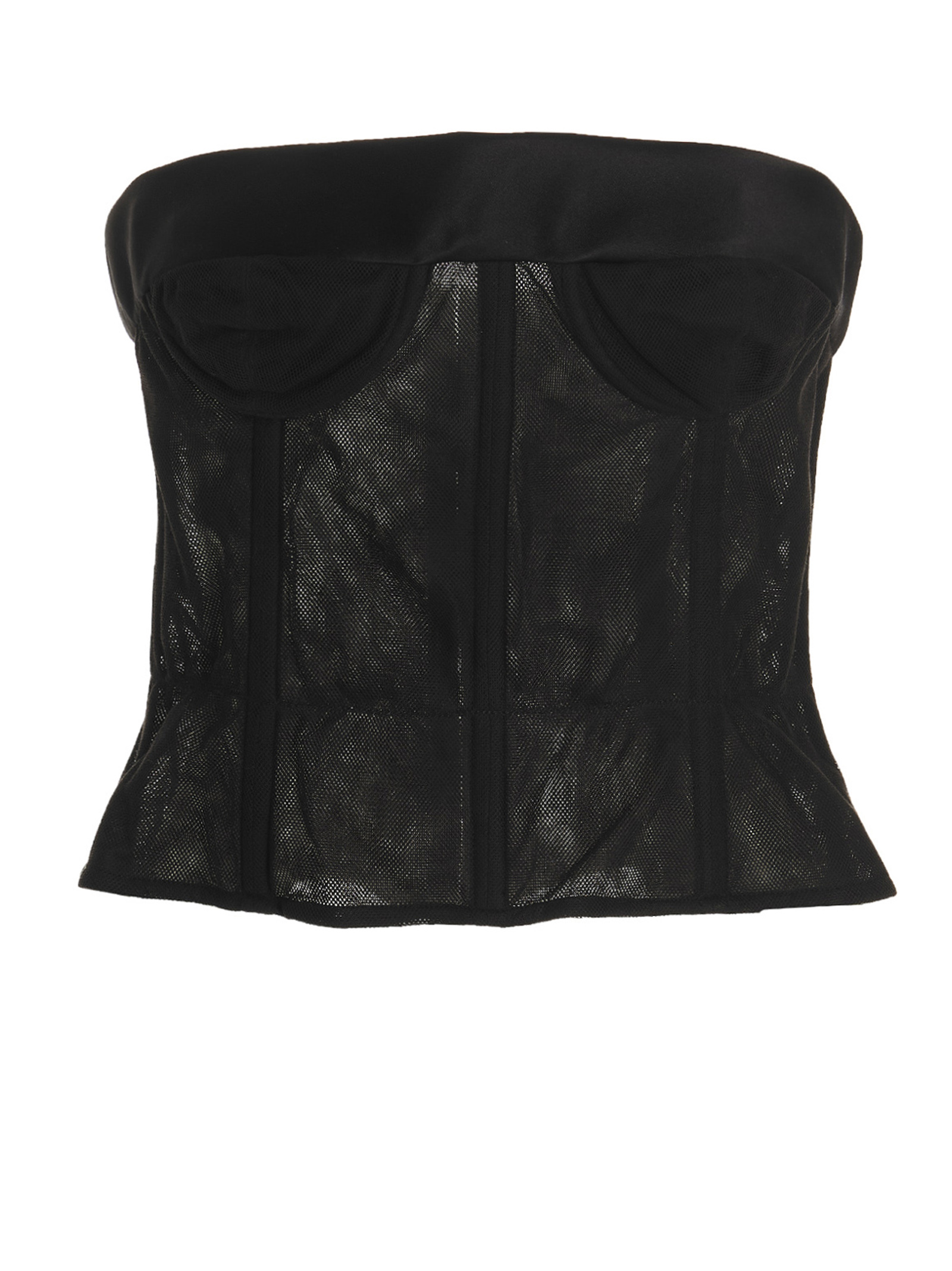 Mesh bustier top